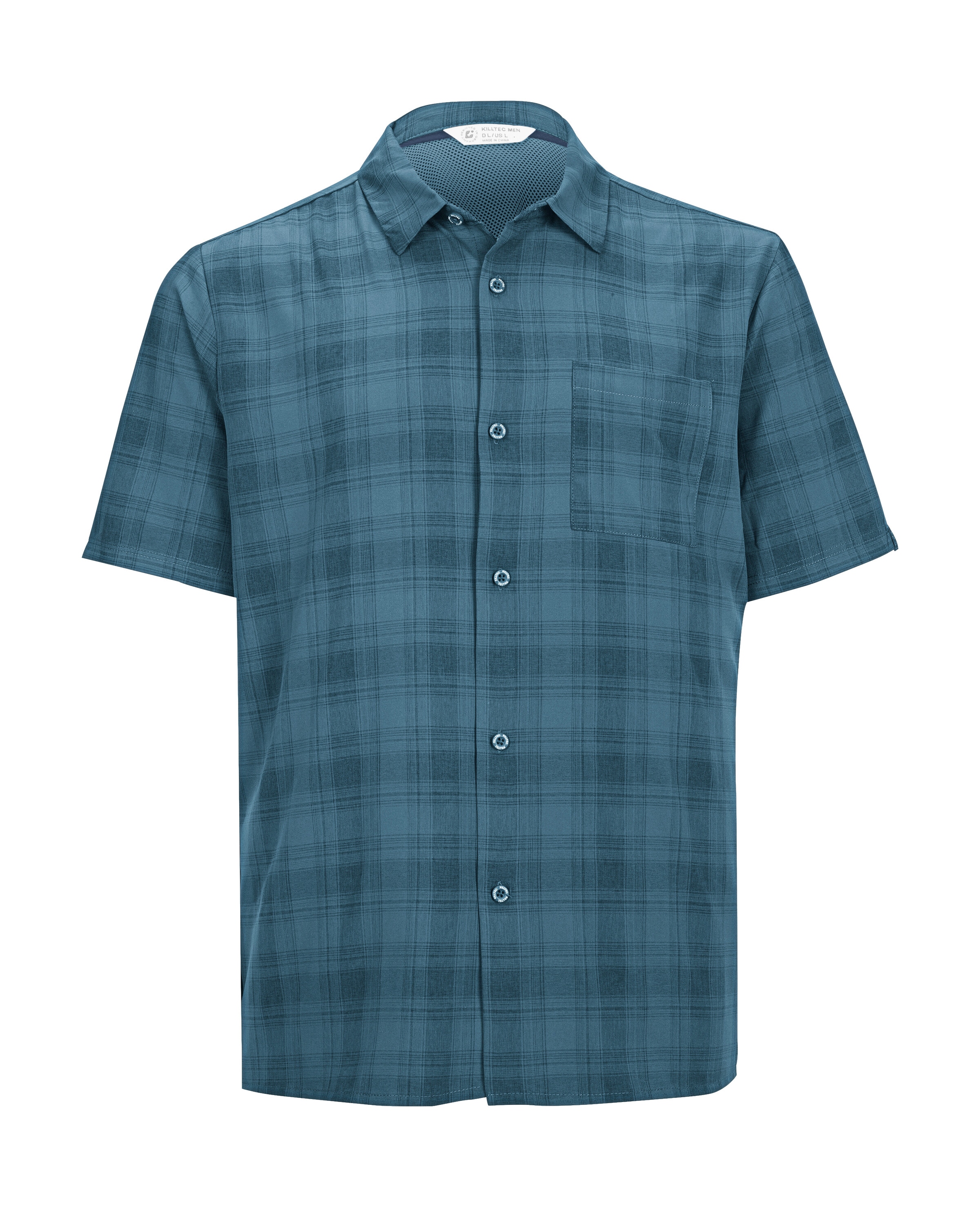 Killtec Chemisier fonctionnel »KOS 98 MN WVN SHRT« chemise fonction à manches courtes, séchage rapide, évacuation de l'humidité