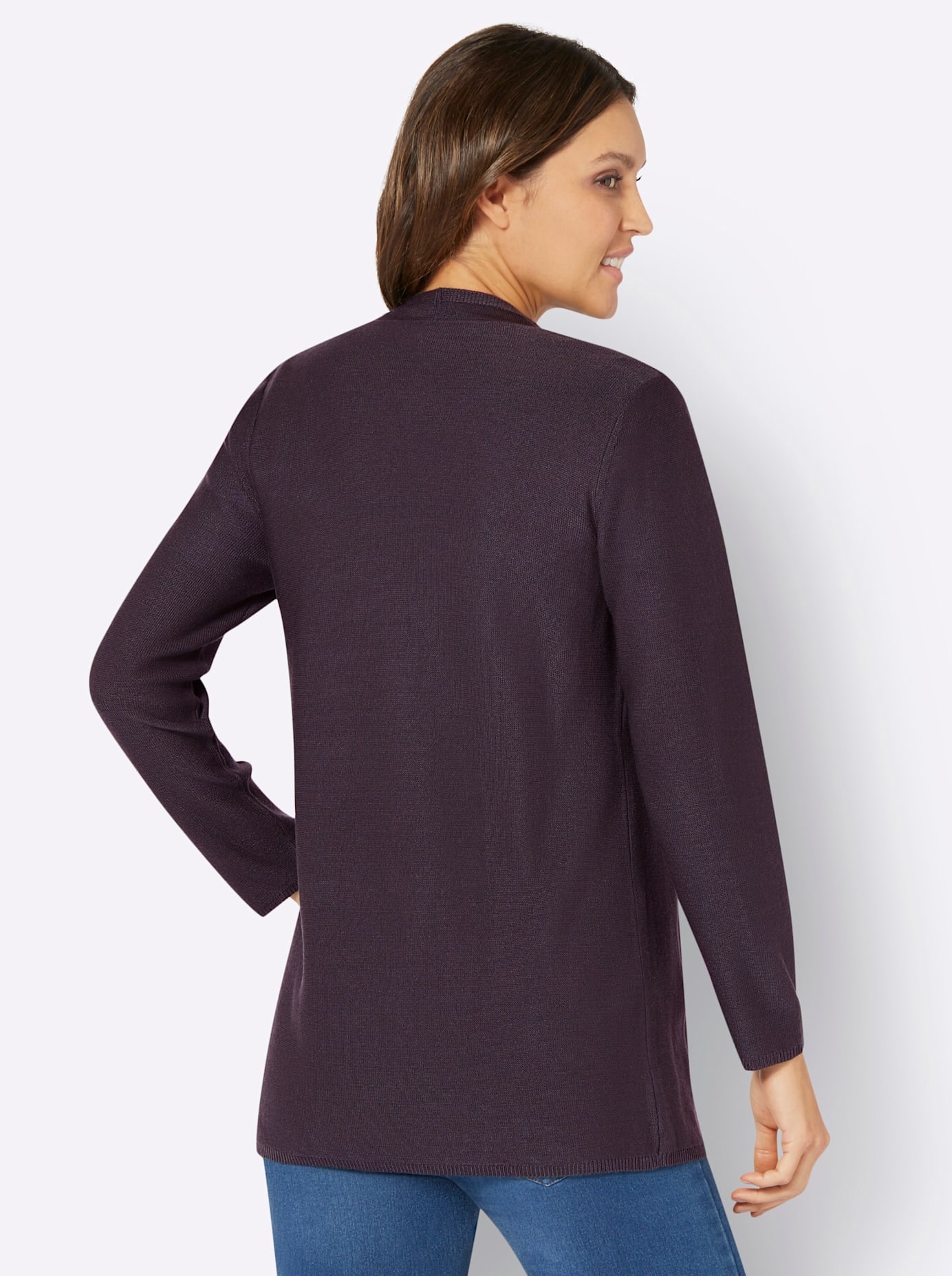 Classic Basics Longstrickjacke