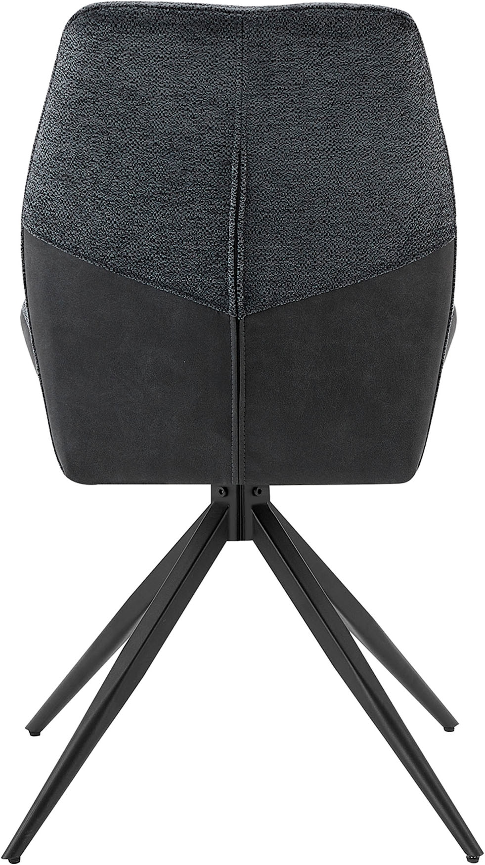 byLIVING Esszimmerstuhl »Snap 2er-Set«, (Set), 2 St., Boucle-Microfaser VINTAGE, mit 360 Grad Drehfunktion, Vintage Mikrofaser und Boucle Stoff