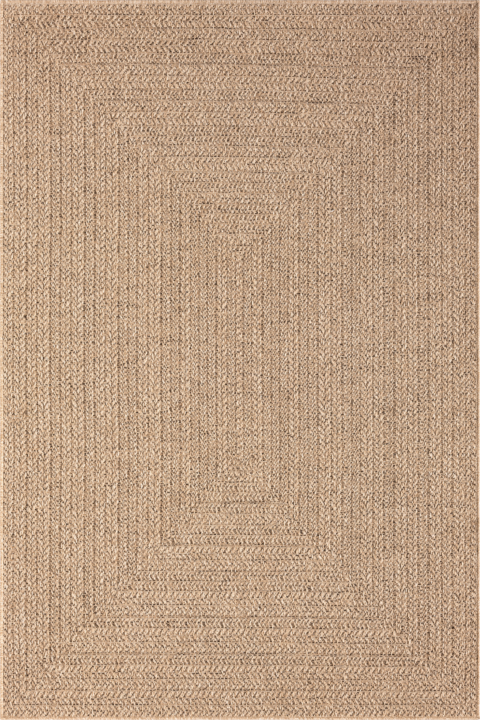 GOODproduct Tapis d'extérieur »Kyllian« Rectangulaire 10 mm Höhe robuster In- und Outdoor Teppich, Jute-Look