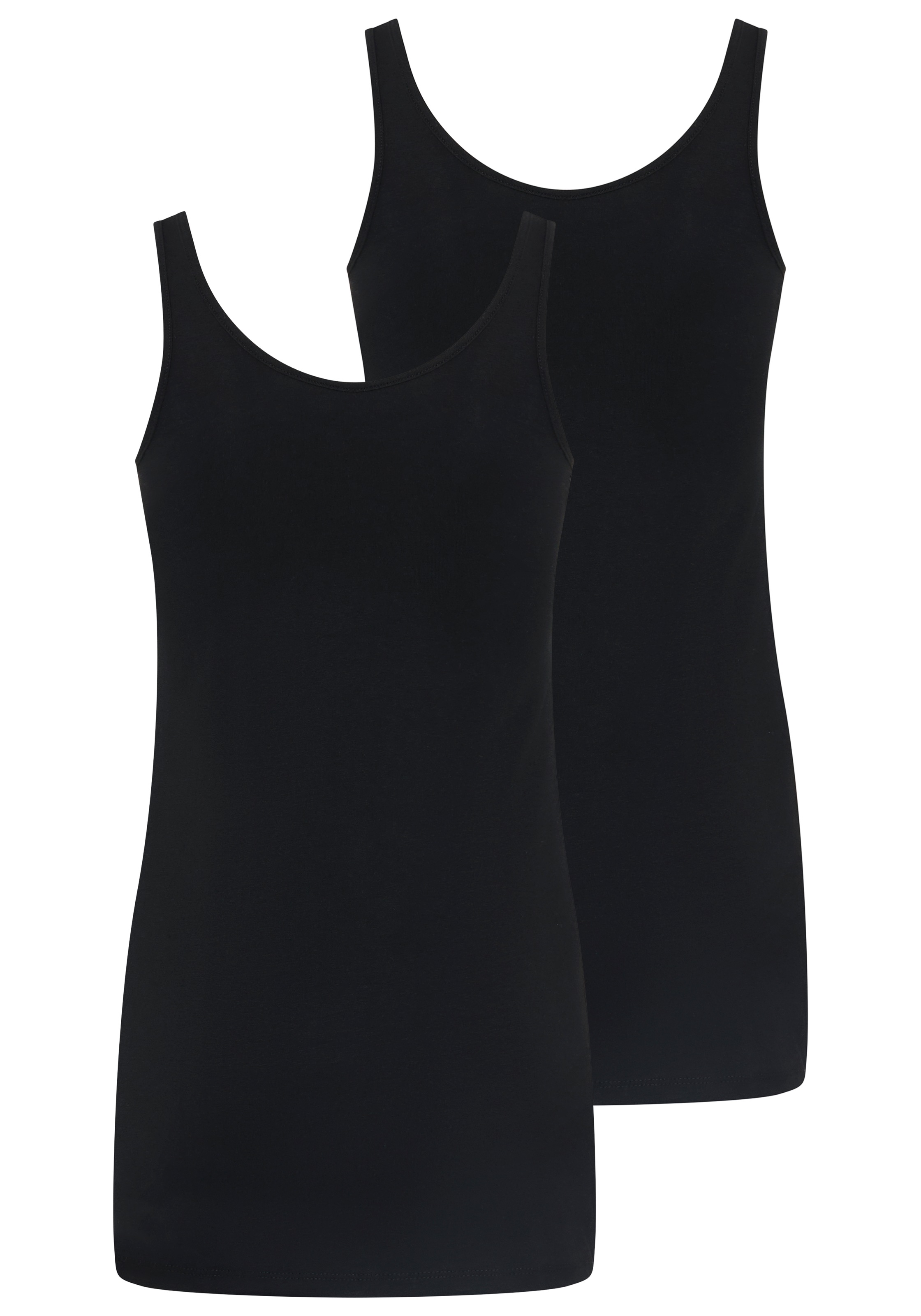 Laura Scott Longtop 2-er Pack,  mit Stretchanteil