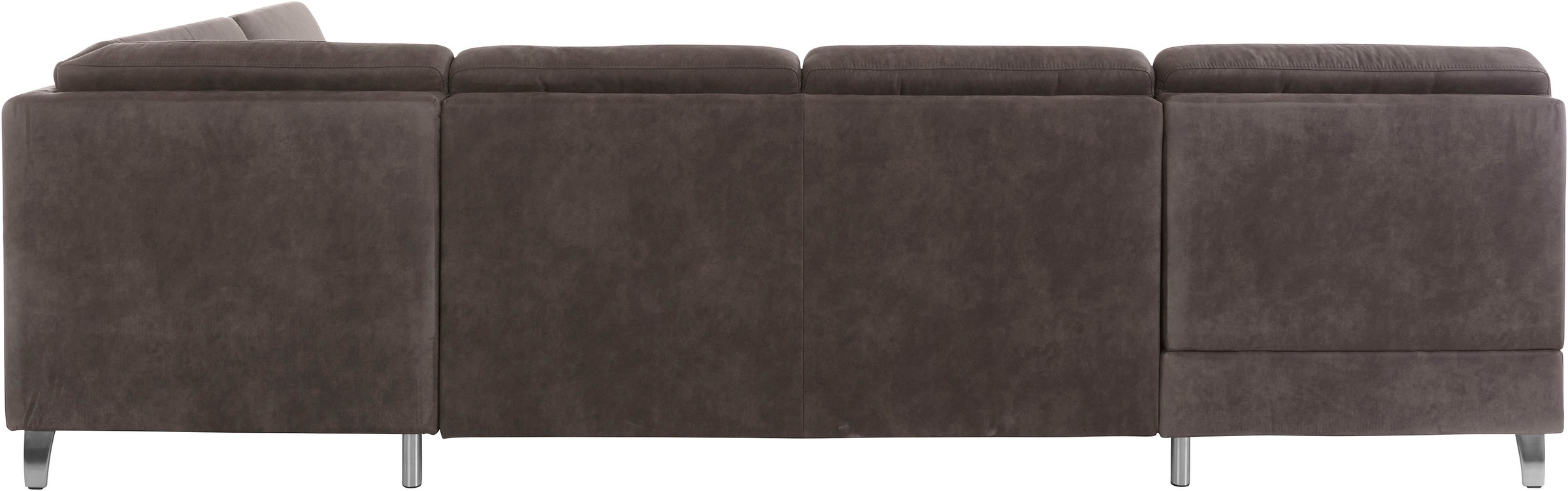 sit&more Wohnlandschaft »Clio U-Form«, wahlweise mit Bettfunktion und Bettkasten, inklusive Federkern