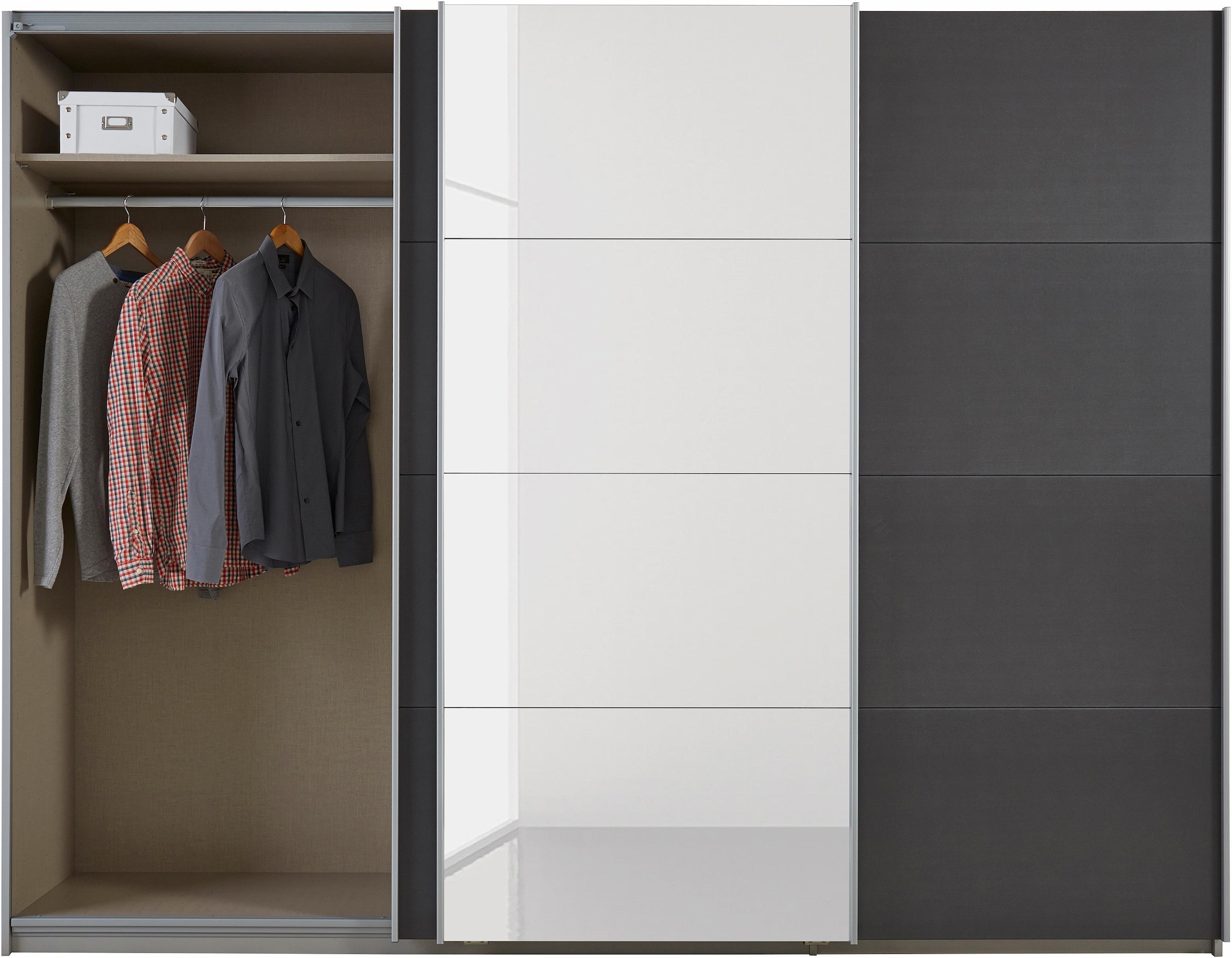 rauch Armoire à portes coulissantes »Dobene« inkl. Schubkasteneinsatz und Einlegeböden