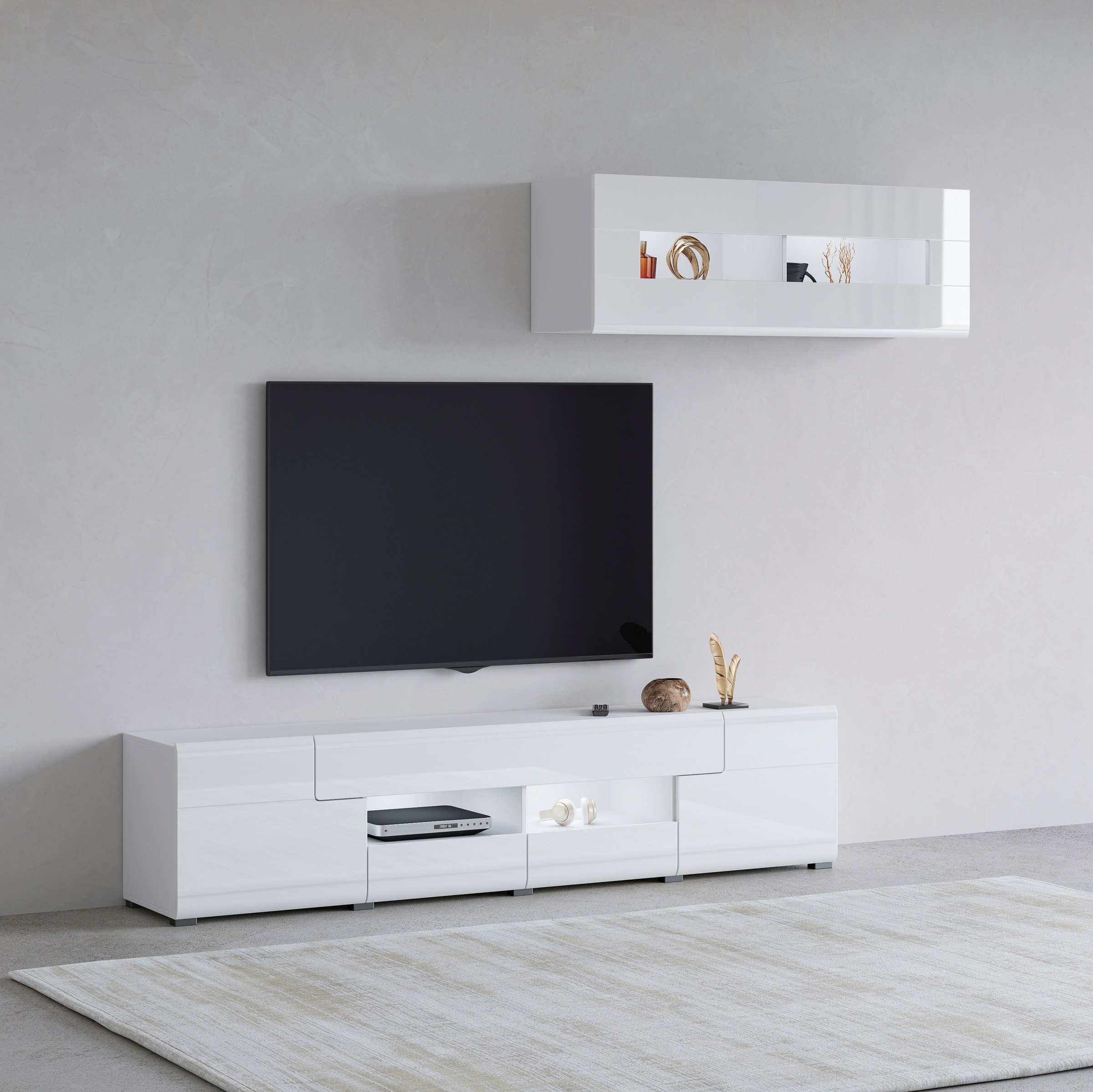 Image of GOODproduct Wohnwand "Toledo" 2 Stk. tlg.