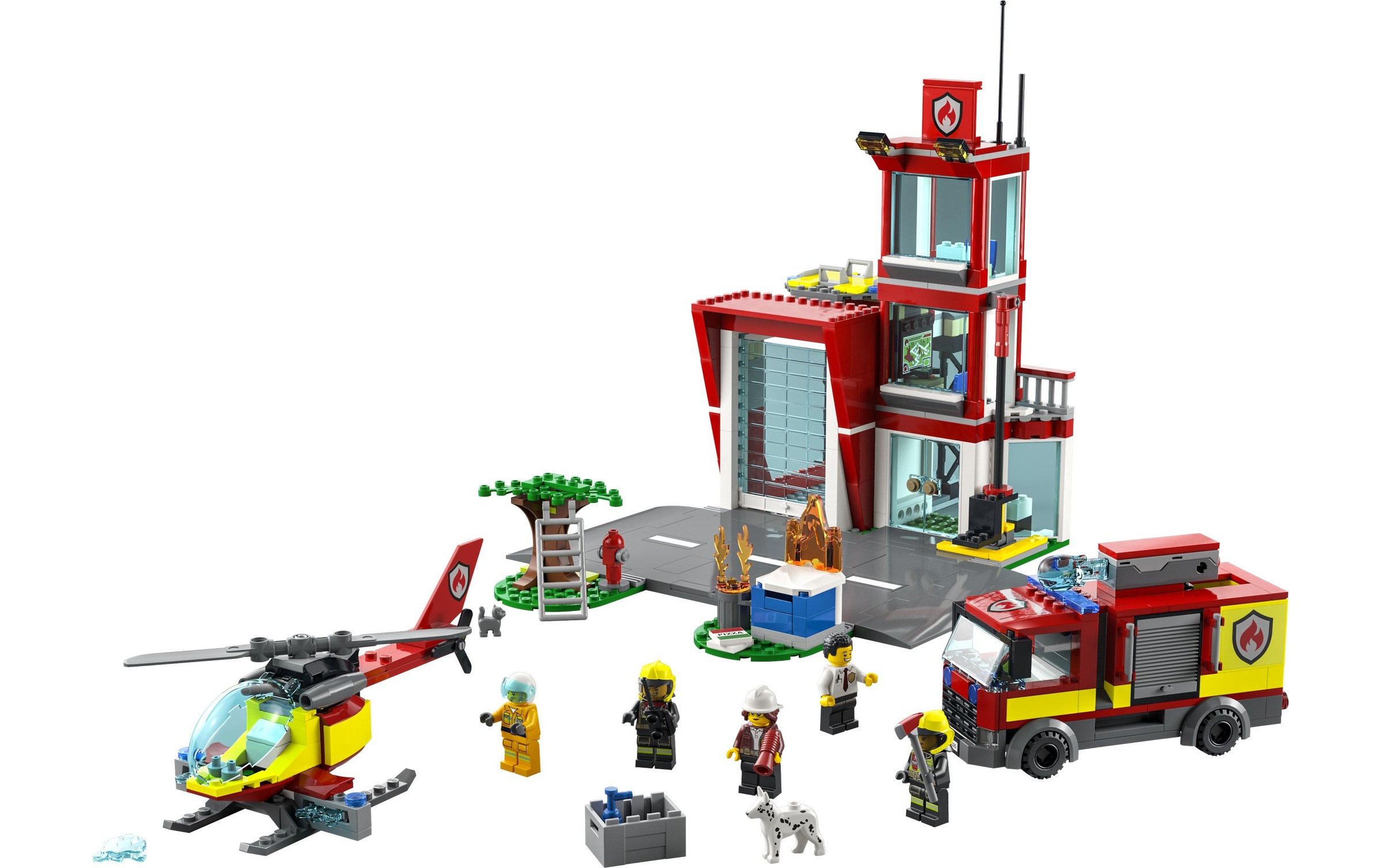 LEGO® Spielbausteine »Feuerwache 60320«, (540 St.)