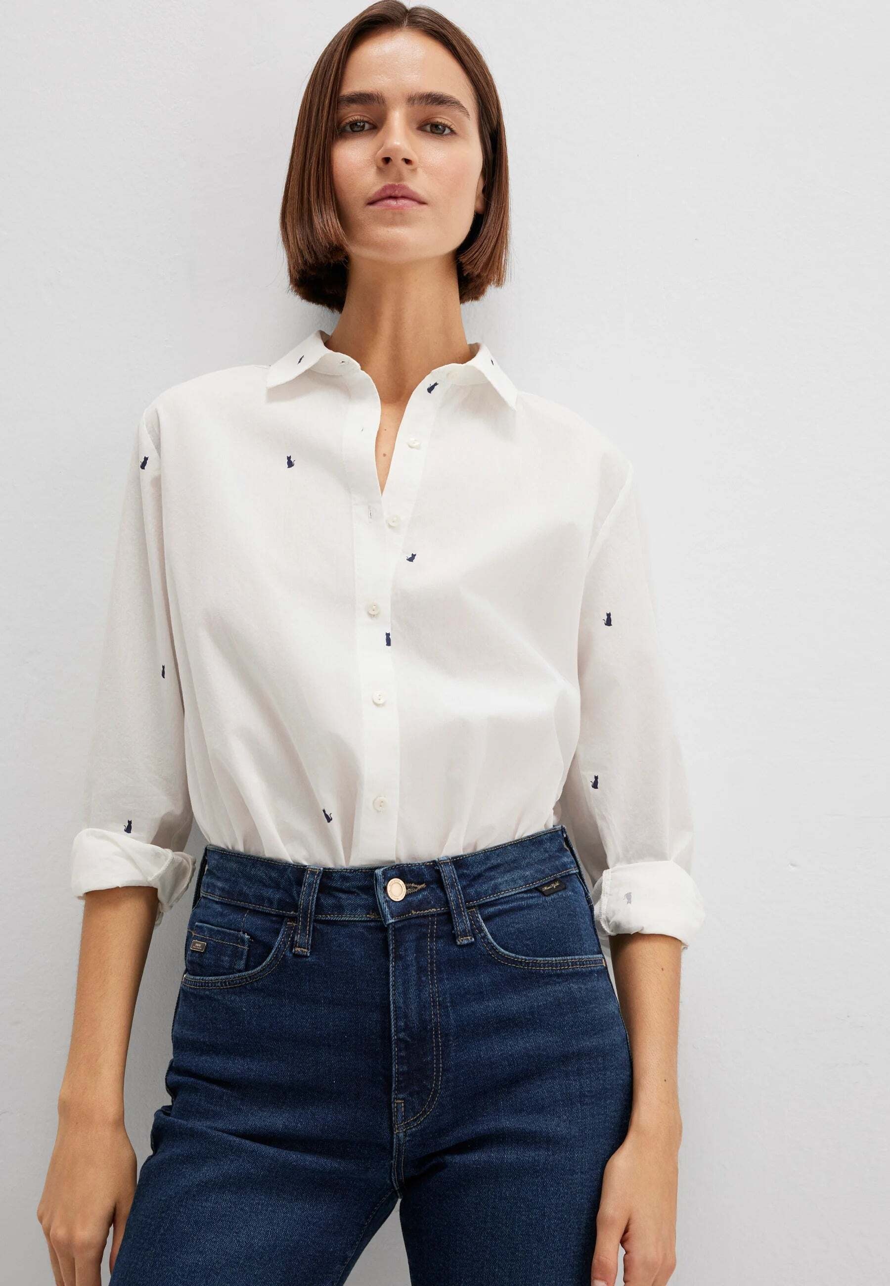 Mavi Langarmbluse »Mavi Langarmhemd Long Sleeve Woven«