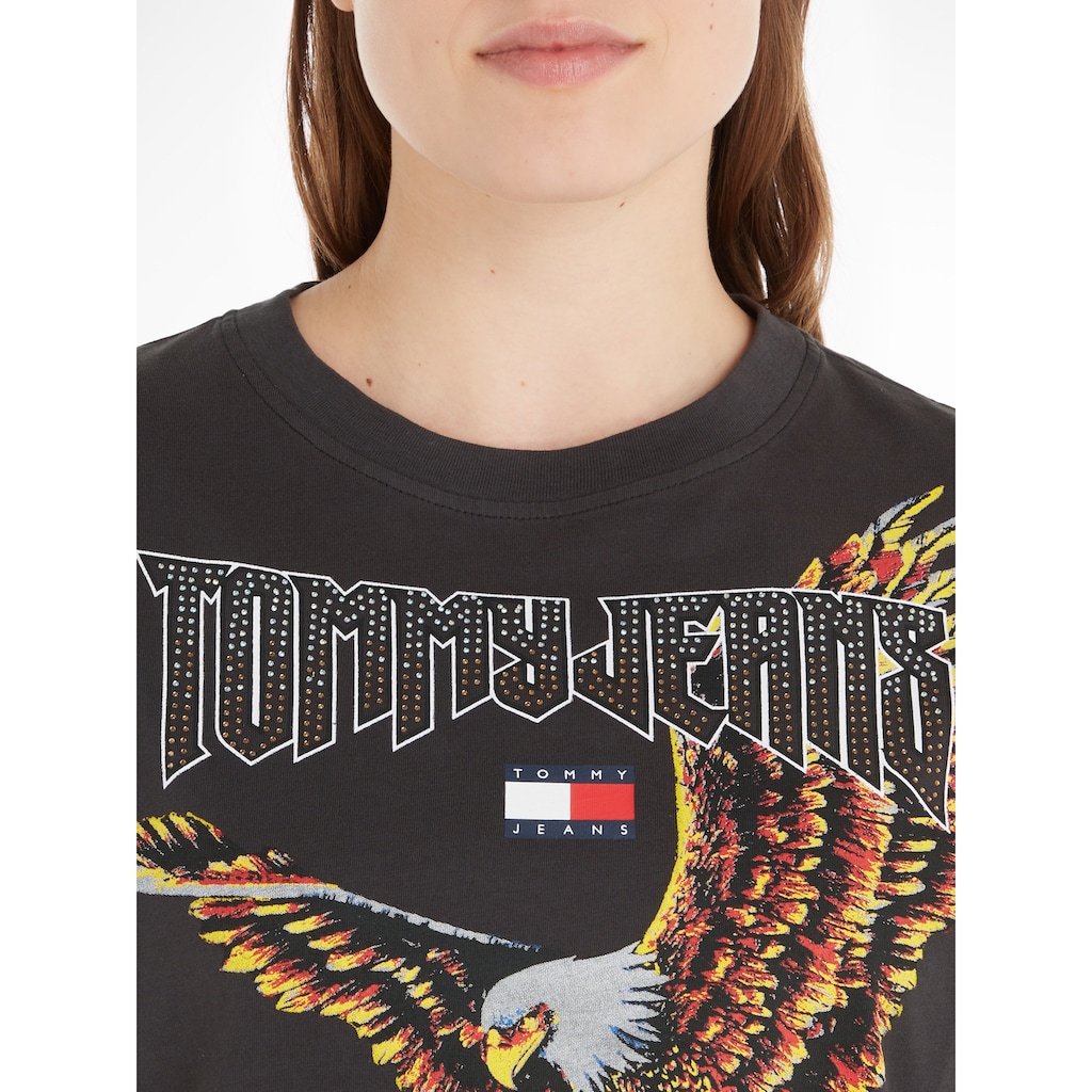 Tommy Jeans T-Shirt »TJW OVR VINTAGE EAGLE SS«