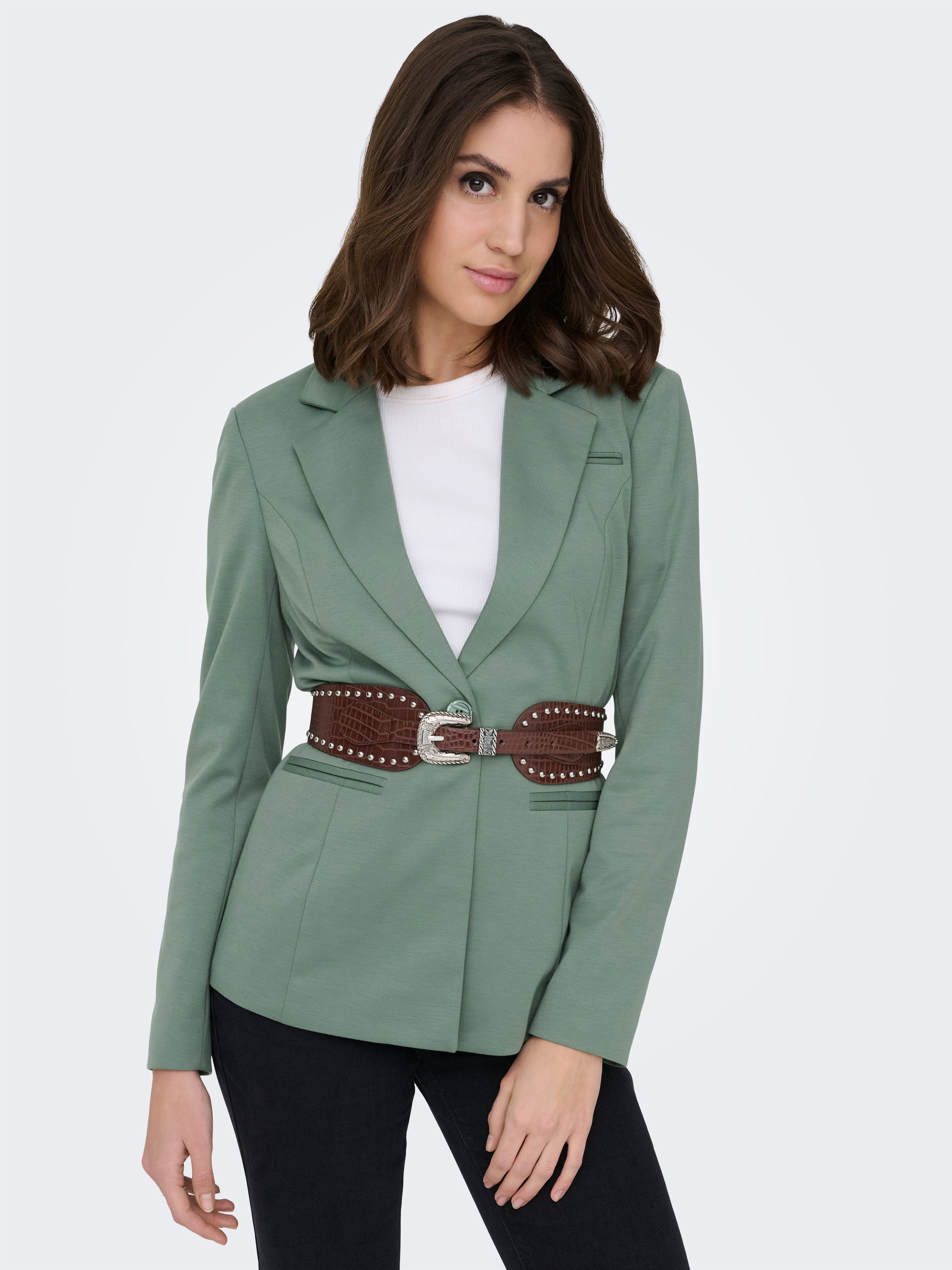 ONLY Kurzblazer »ONLPEACH L/S FIT BLAZER TLR NOOS«