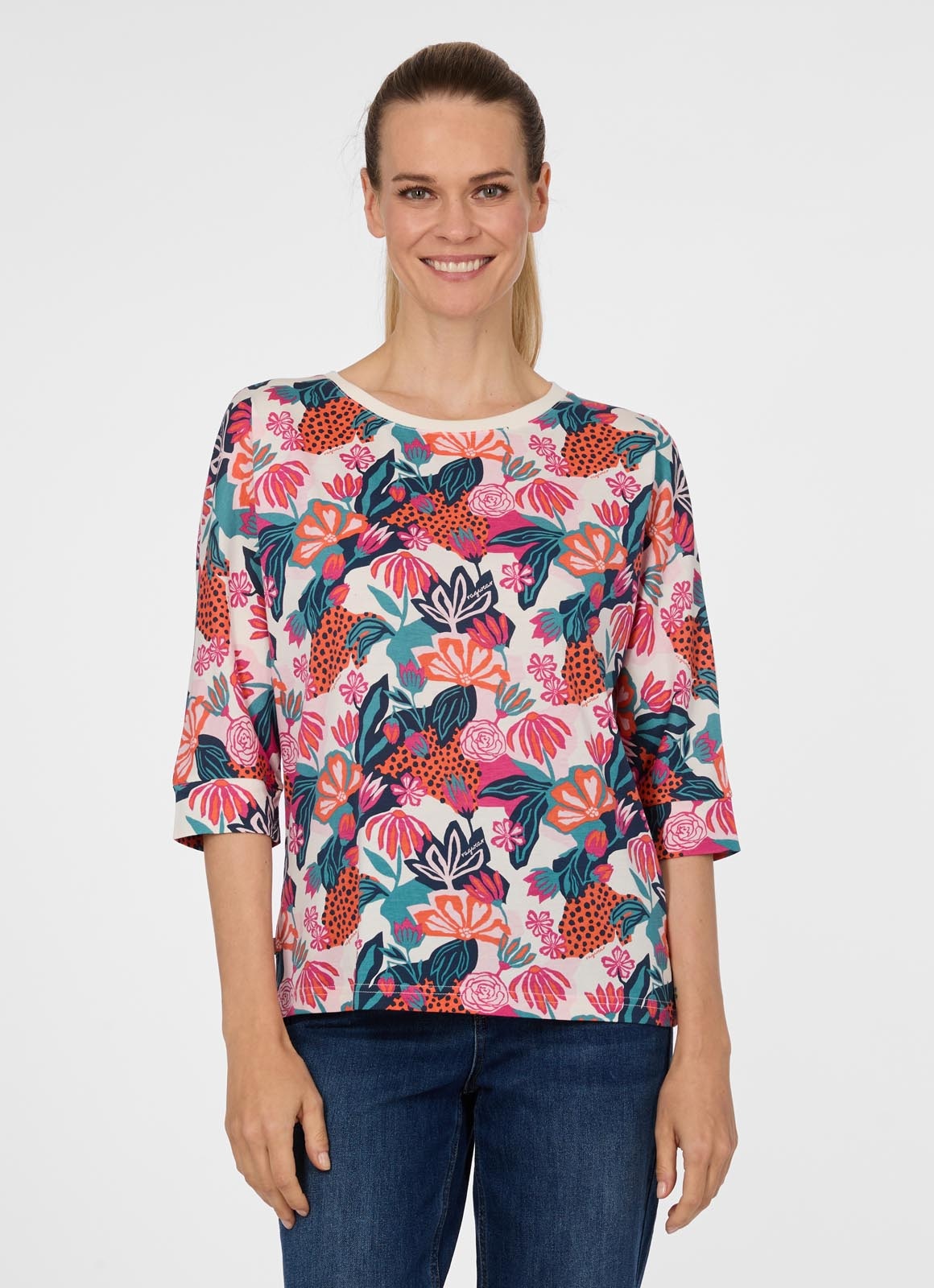 Image of Ragwear 3/4-Arm-Shirt "SHIMONA PRINT"