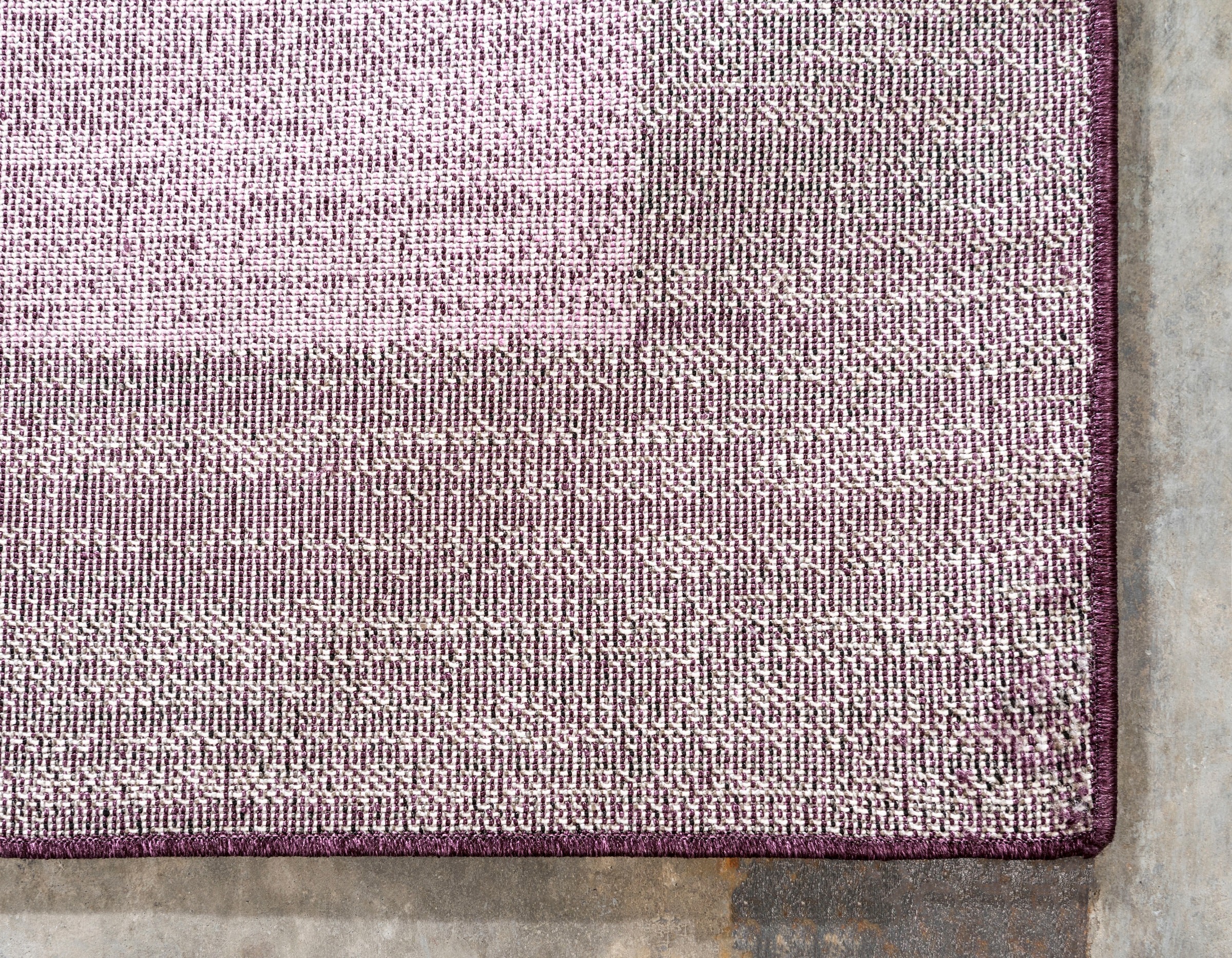 Myflair Möbel & Accessoires Teppich »Good Times, LAGERRÄUMUNG!« rechteckig 13 mm Höhe Kurzflor, gewebt, melierte Optik, mit Bordüre