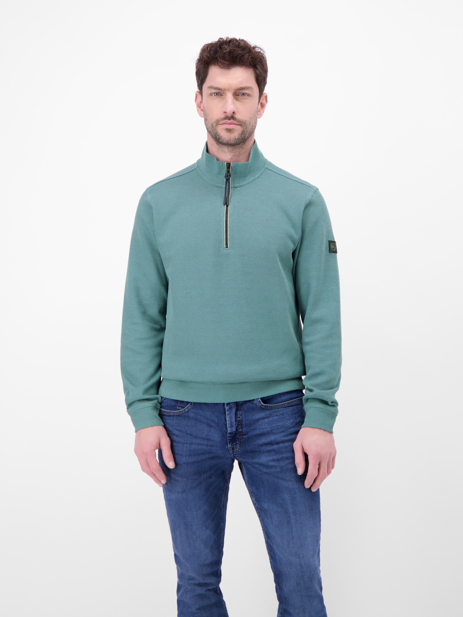 Image of LERROS Sweatshirt "SELA", mit Troyer-Reissverschluss