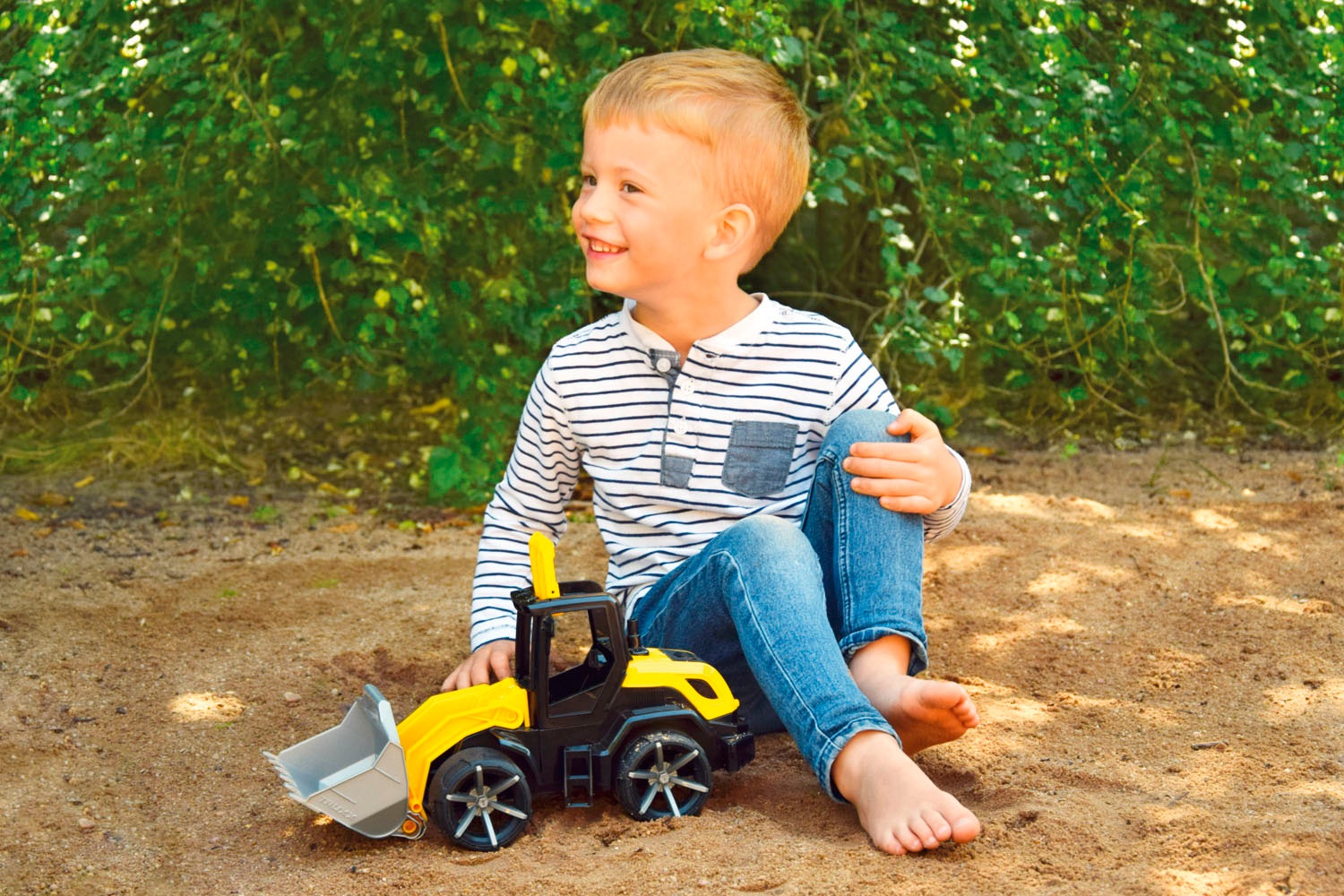 Lena® Spielzeug-Radlader »Truxx Schaufellader« inklusive Spielfigur; Made in Europe