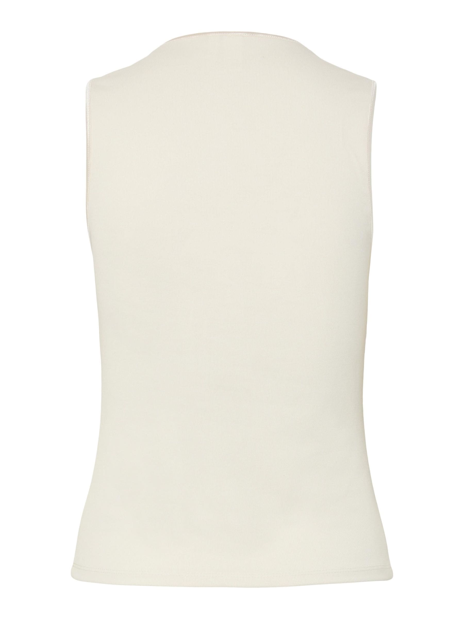 Y.A.S Débardeur »YASPALOMA TANK TOP NOOS« mit Satinpaspel