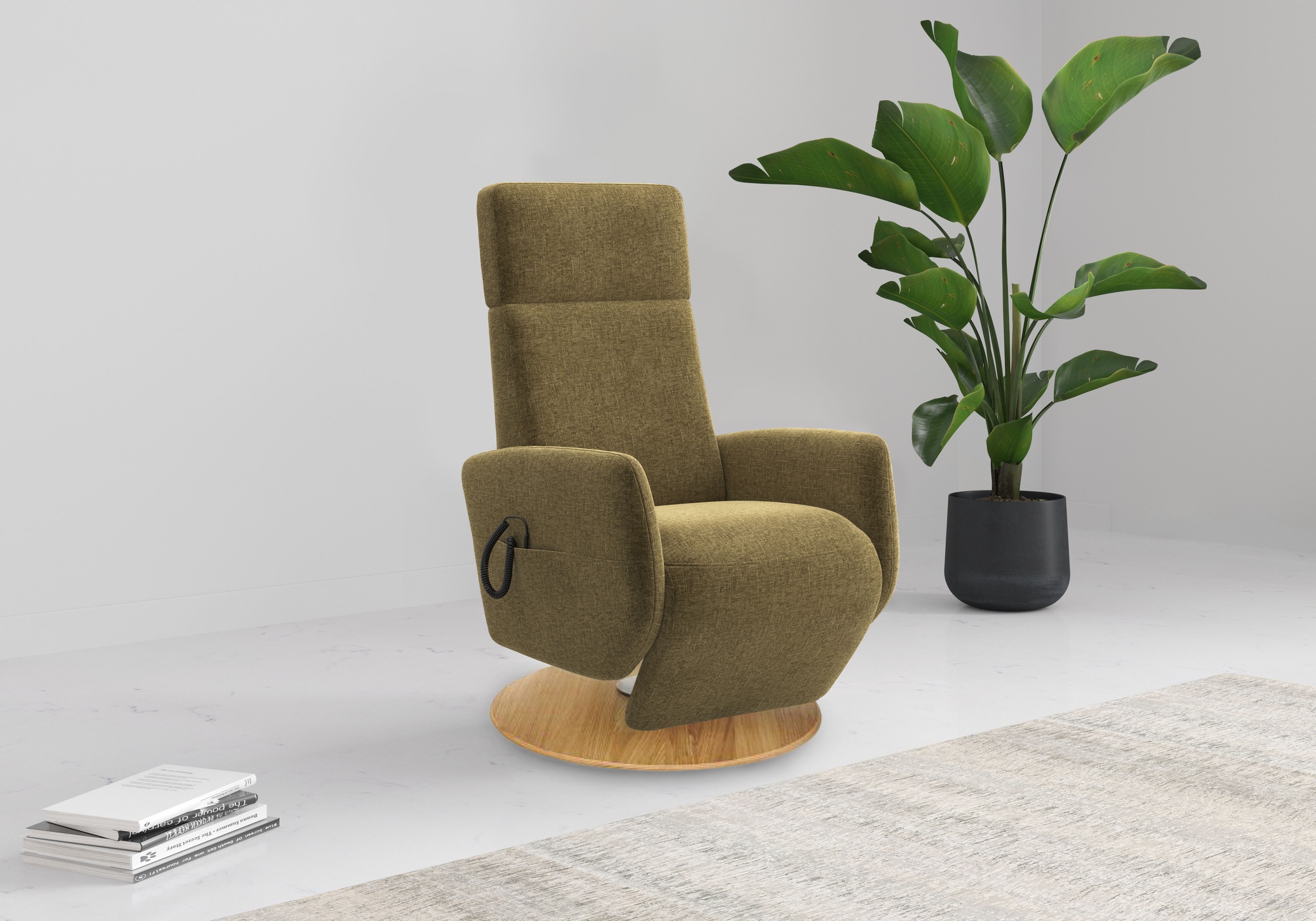Image of Home affaire TV-Sessel "Rochelle, inkl. Kopfteilverstellung & 360 Drehfunktion" 1 Stk. tlg. TV-Sessel mit Drehfunktion 360 Grad