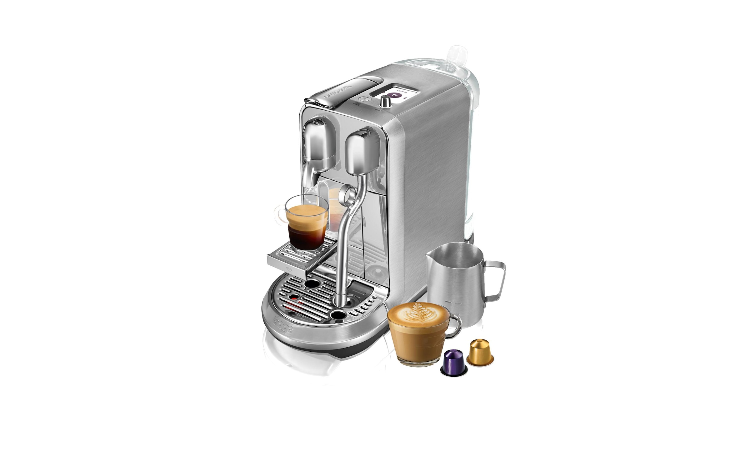 Kapselmaschine »Creatista Plus Steel 1.5 l«