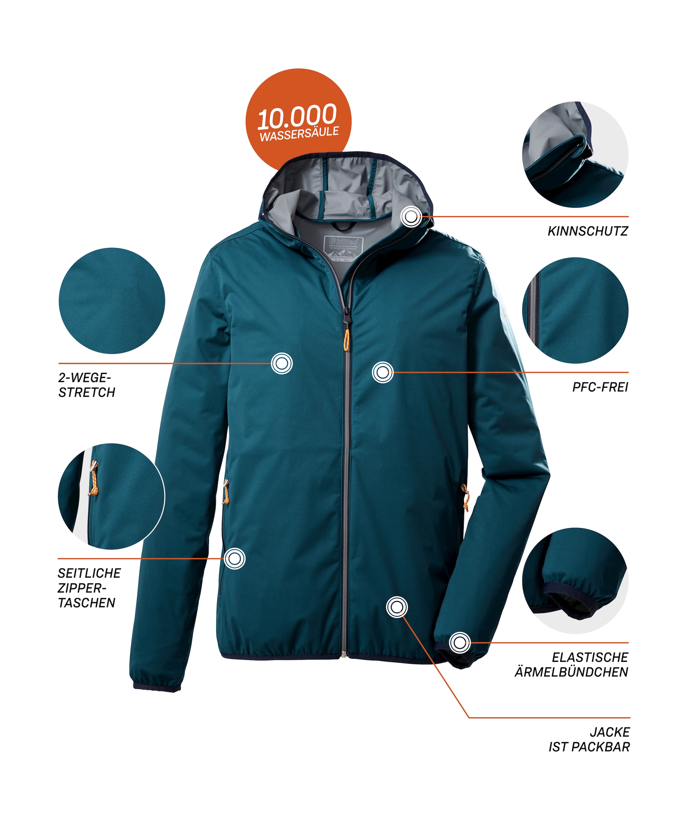 Killtec Outdoorjacke »KOS 60 MN JCKT«