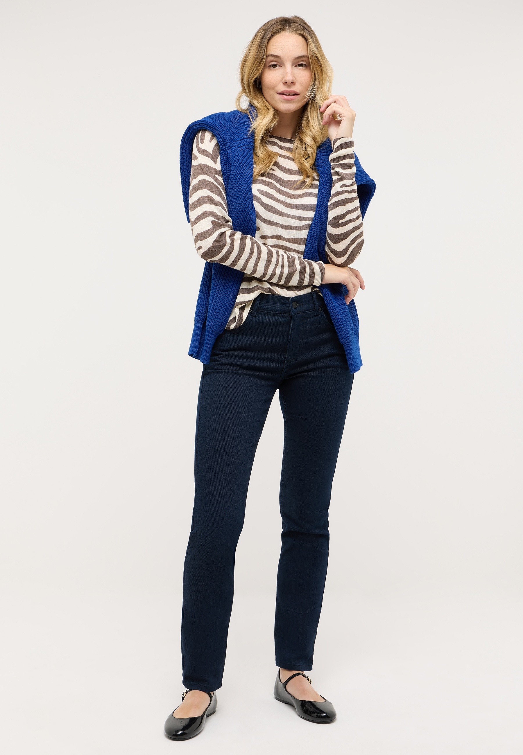 ANGELS Slim-fit-Jeans mit Stretch in cleaner Optik