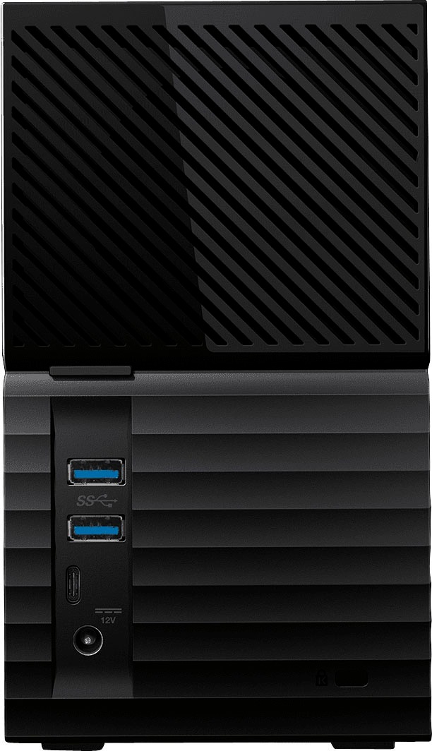 WD externe HDD-Festplatte »My Book Duo«, Anschluss USB 3.0-USB 3.1