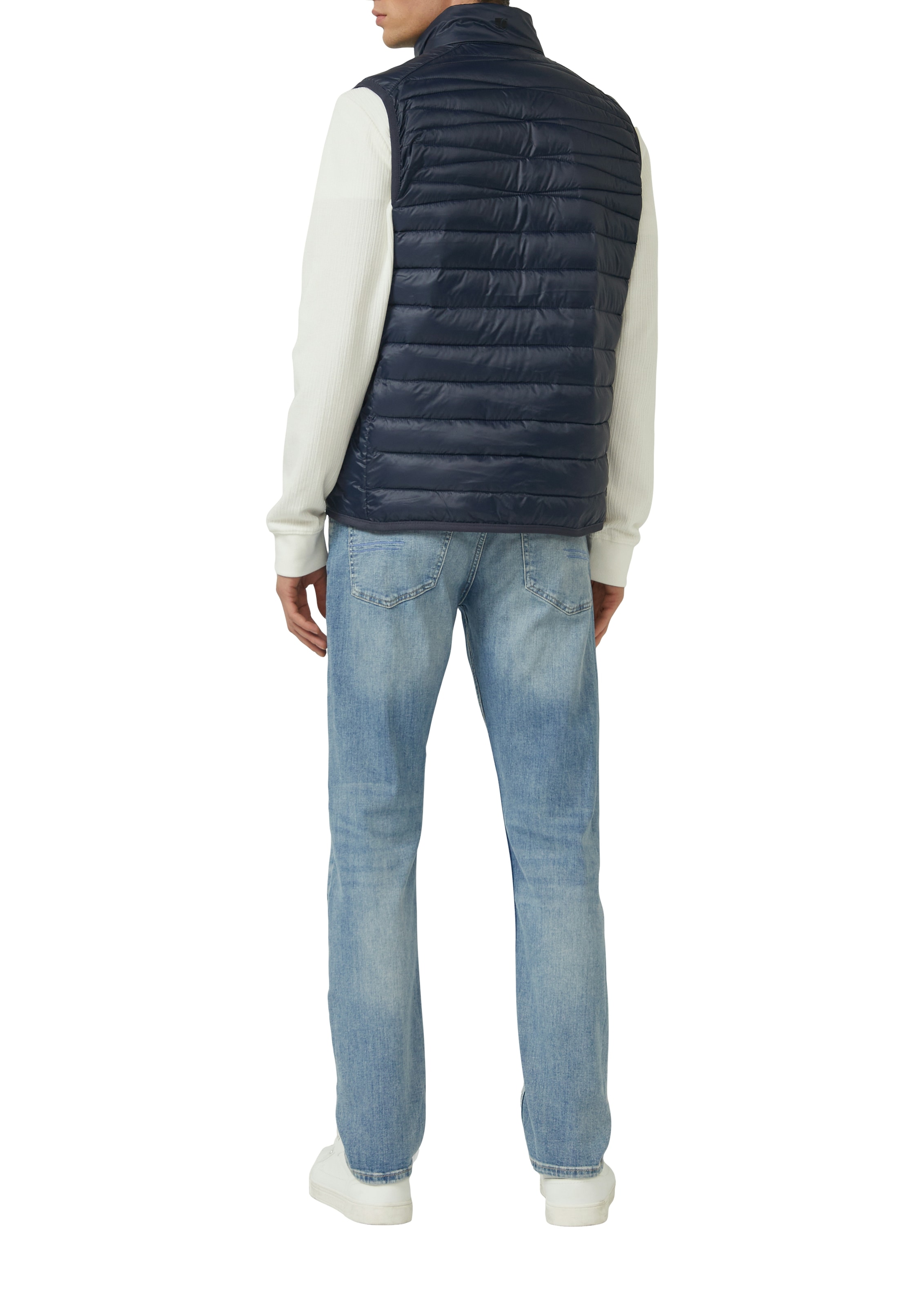 s.Oliver Gilet matelassé mit Stehkragen