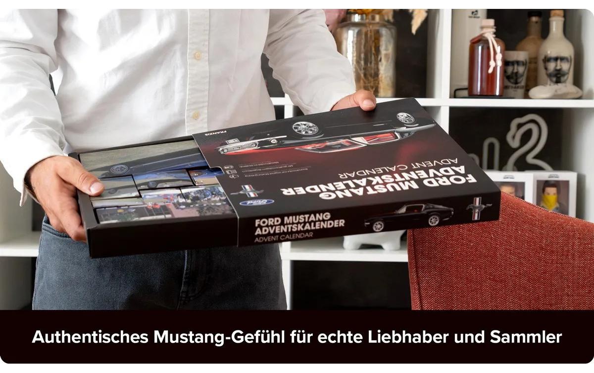 Franzis Calendrier de l'Avent »Mustang Modellbausatz Massstab 1:43«