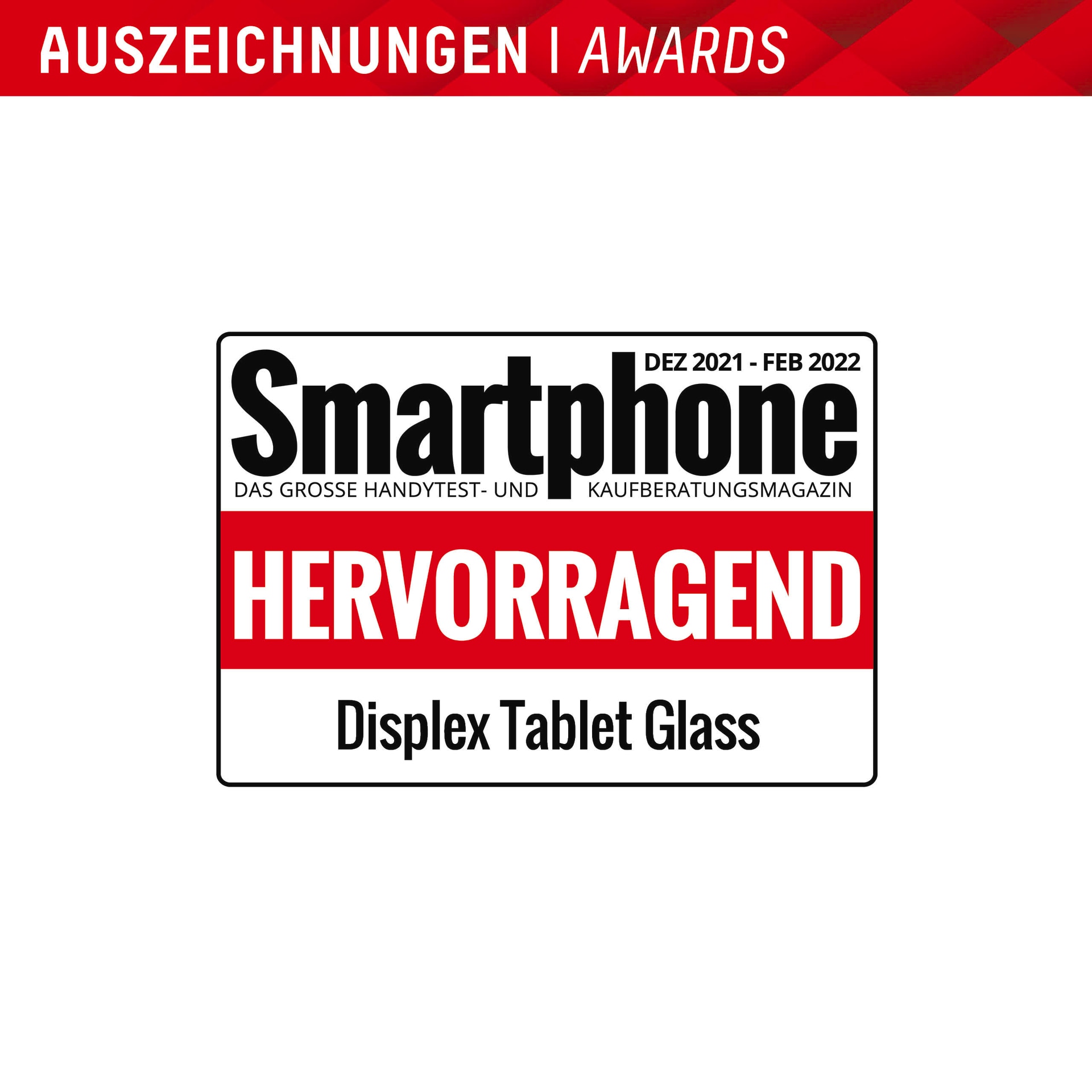Displex Displayschutzfolie »Tablet Glass«, für Apple iPad Air 13'' (2024/2025), Displayschutz, Bildschirmschutz, kratz & stossfest, einfaches Anbringen