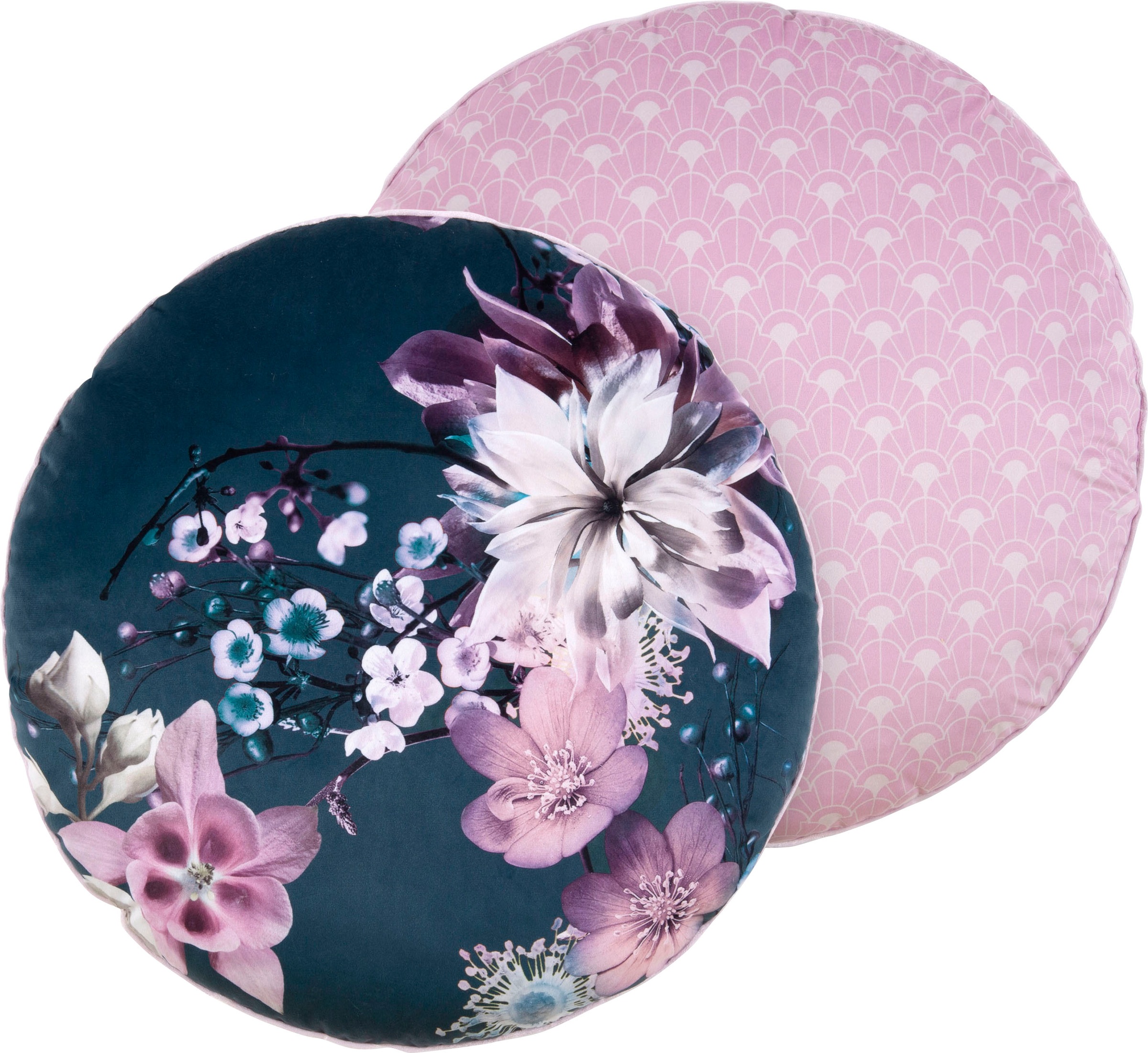 Image of Descanso Dekokissen »Guana«, (1 St., 1 55 cm rund Dekokissen - Mit biese), Mit Biese bei Ackermann Versand Schweiz