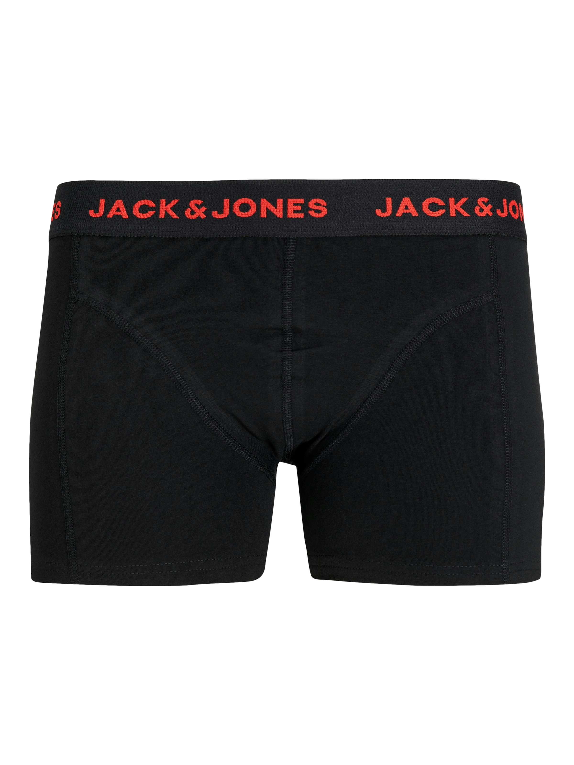Jack & Jones Trunk »JACBLACK – Boxershorts mit Stretch, Jersey und mittlerer Taille« Packung, 3 Stk. unifarben, modisch, regular fit, Jersey