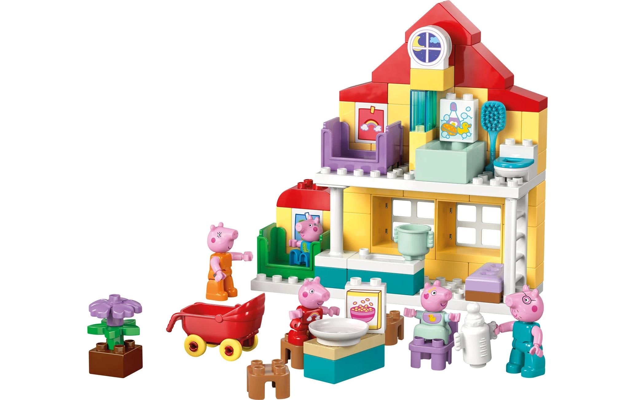 LEGO® Konstruktionsspielsteine »Familienhaus (10467), LEGO DUPLO Peppa Pig«
