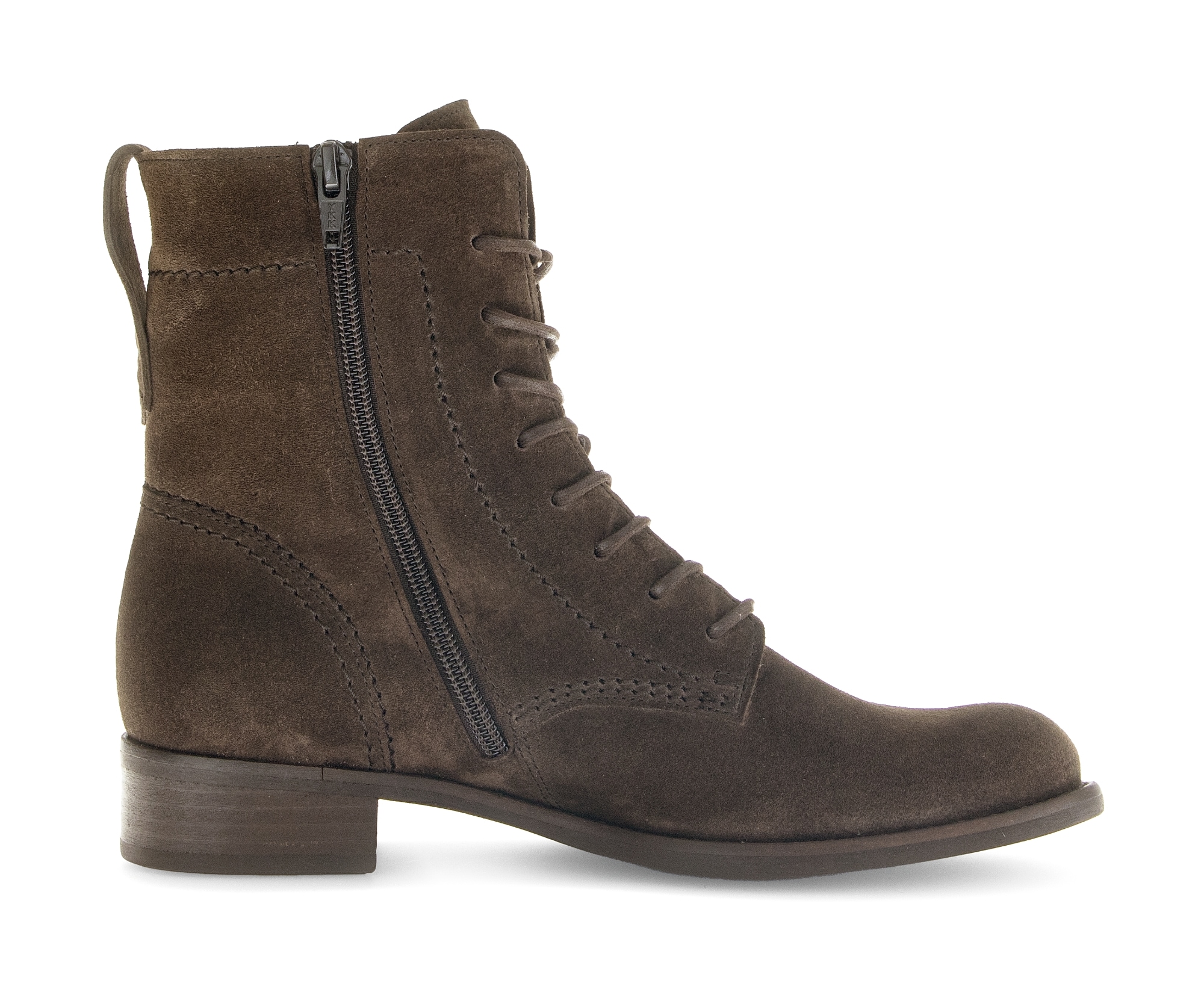Gabor Schnürstiefelette  , Blockabsatz, Schnürboots, Herbtboots mit herausnehmbarer Fussbett