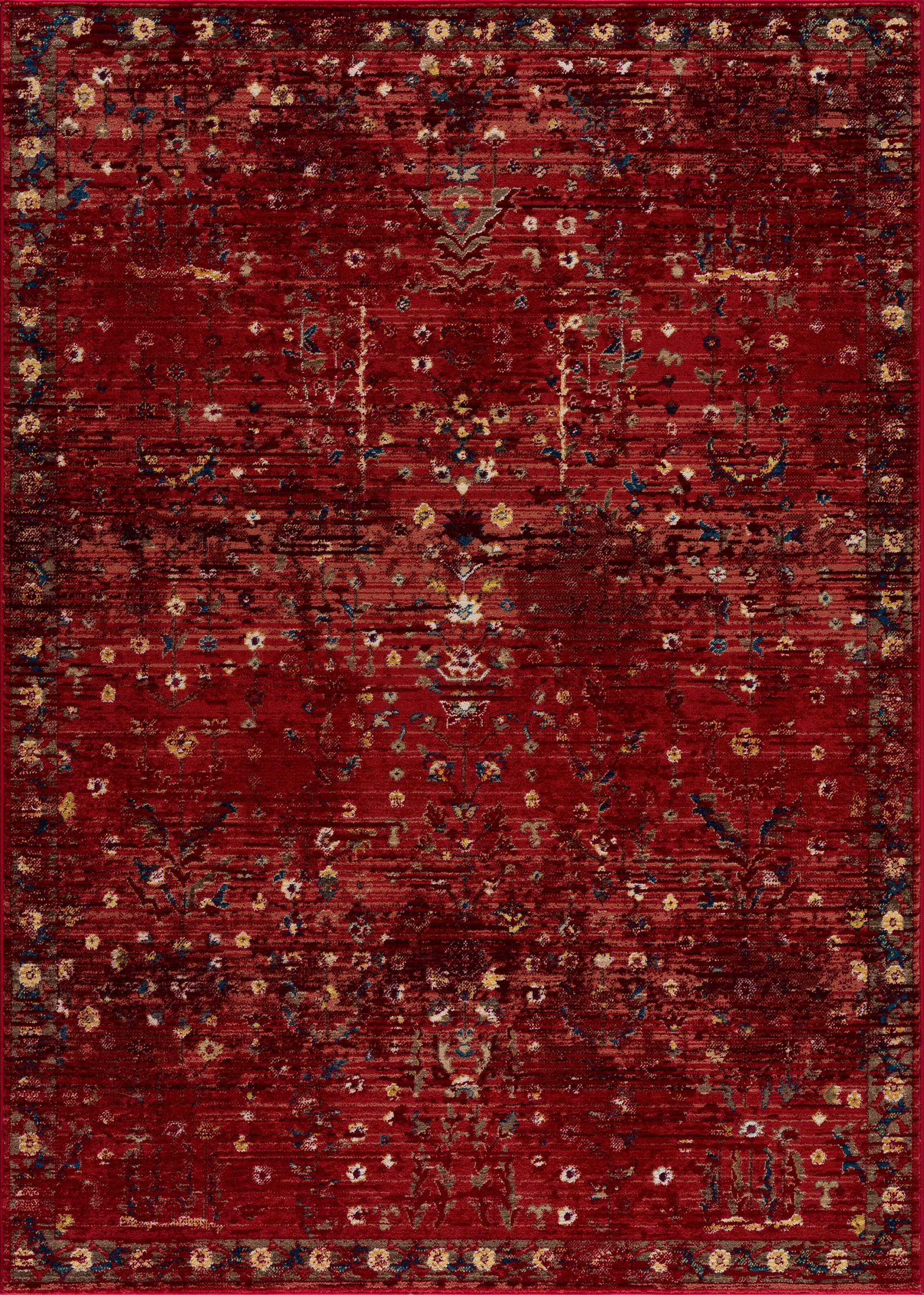Home affaire Teppich »Clovis«, rechteckig, kaufen Bordüre, mit Vintage Orient-Design, im Teppich