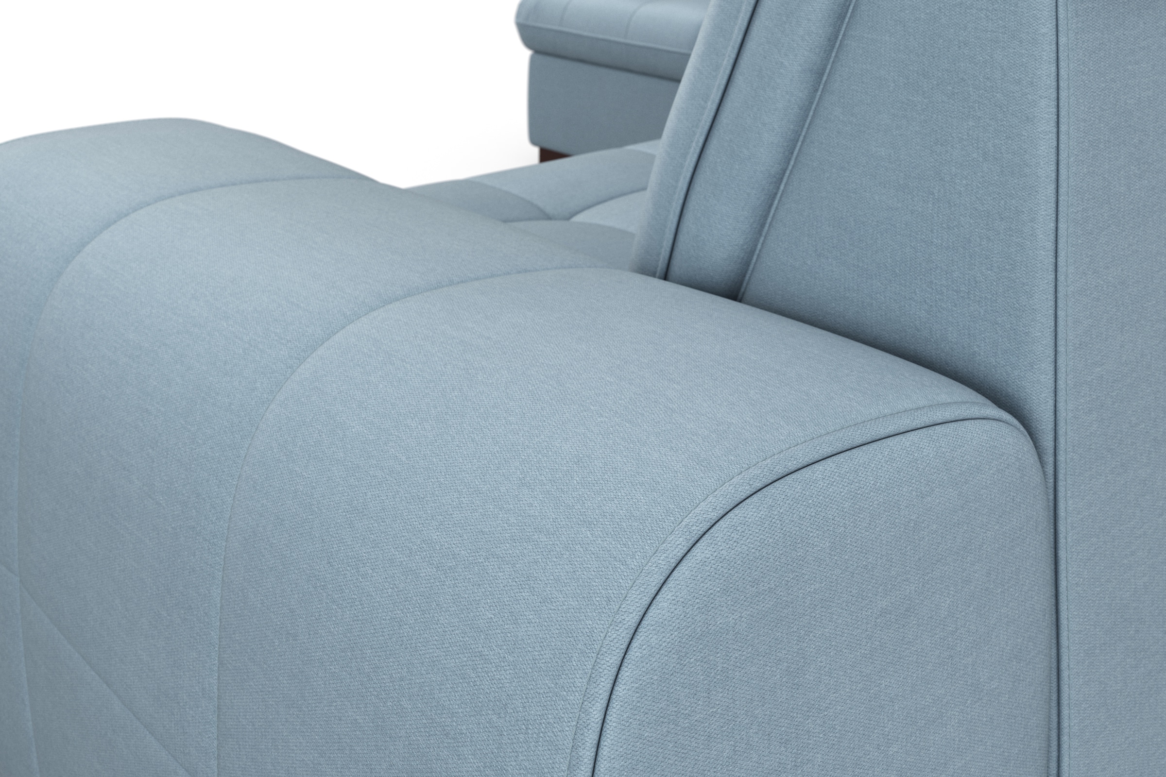 sit&more Ecksofa »Luxor L-Form«, wahlweise mit Bettfunktion, Bettkasten und Kopfteilverstellung