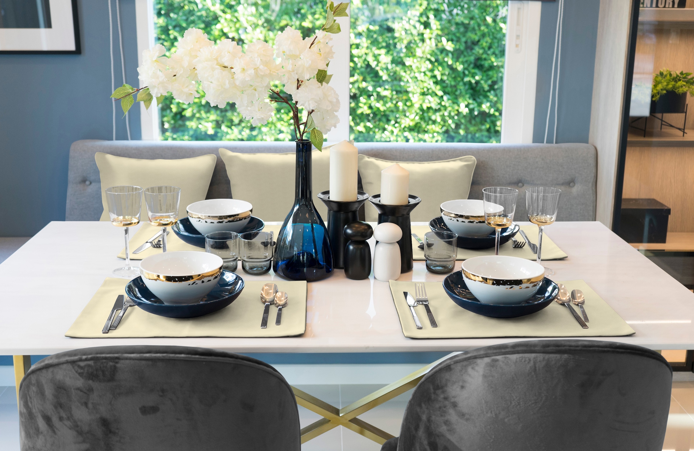 Wirth Coussin décoratif »SUNBONE« Kissenhülle ohne Füllung, 2 Stück