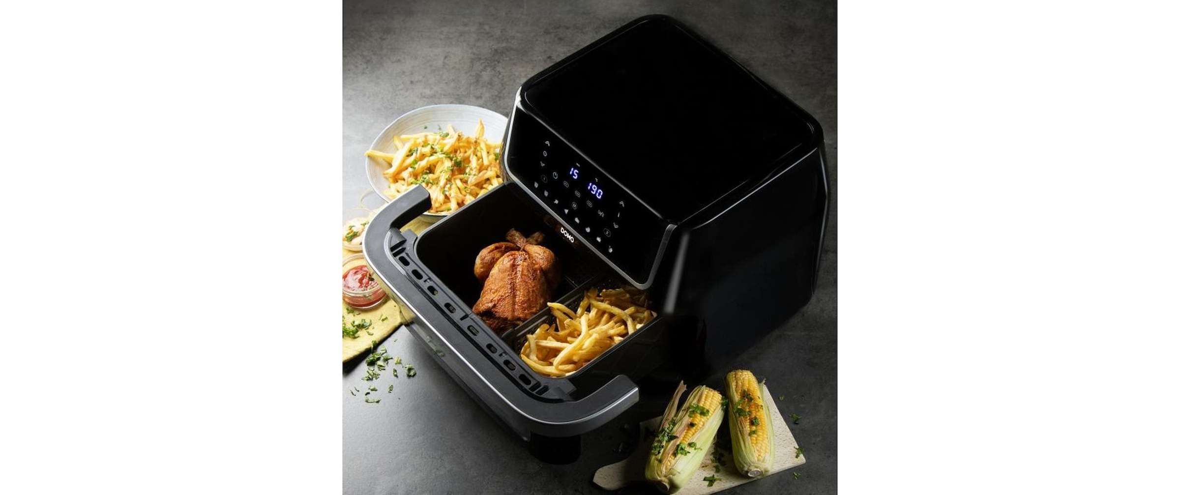 Domo Heissluftfritteuse »DO544FR 10 l« 1800 W