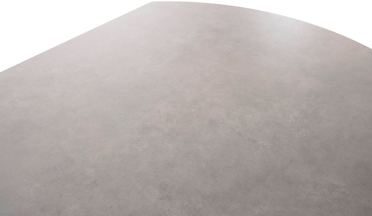 MCA furniture Esstisch »RUBIKON Vierfusstisch 90-135 cm«, (Einzelstück), Keramik, Metall, Längsseitenauszug, ausziehbar, 13 mm