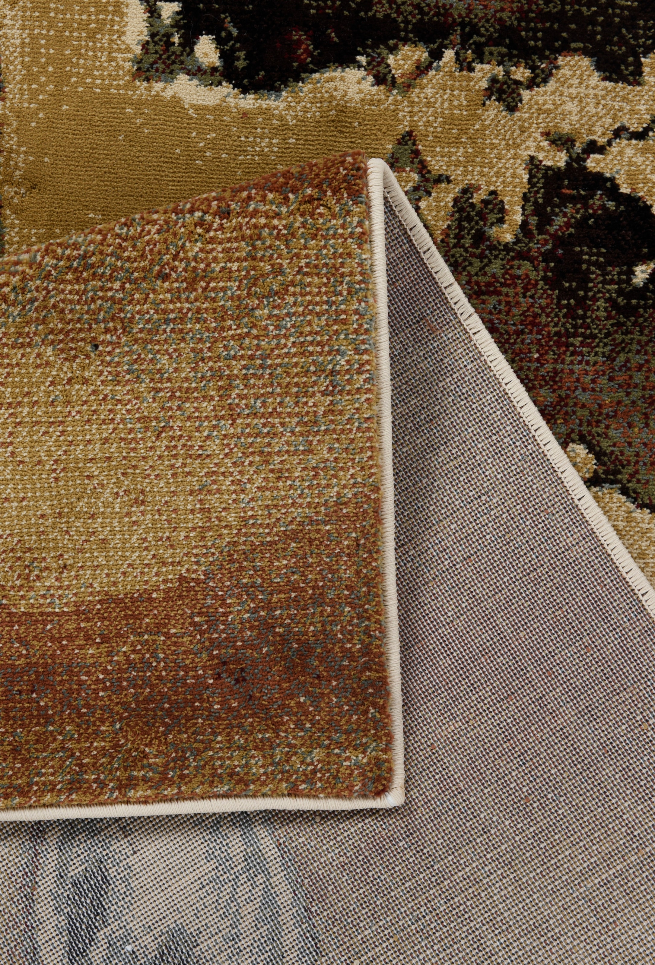 Gino Falcone Teppich »Museum Giraffe« rechteckig 10 mm Höhe Kurzflor, mit Motiv, Giraffe, Wohnzimmer