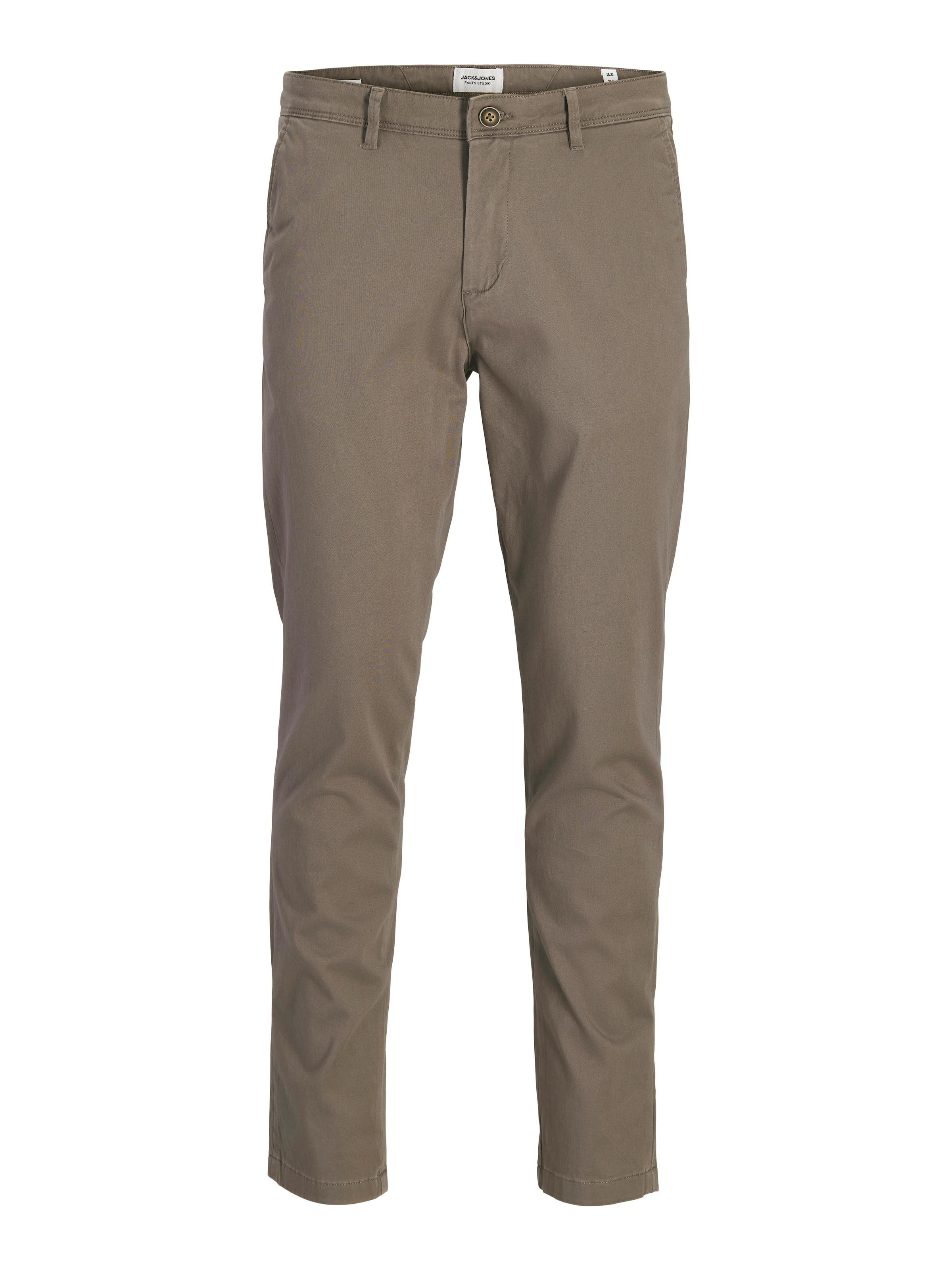 Jack & Jones Chinos »JJIMARCO mit Badge und hohem Tragekomfort«  uni, à la mode, slim fit, mélange de coton