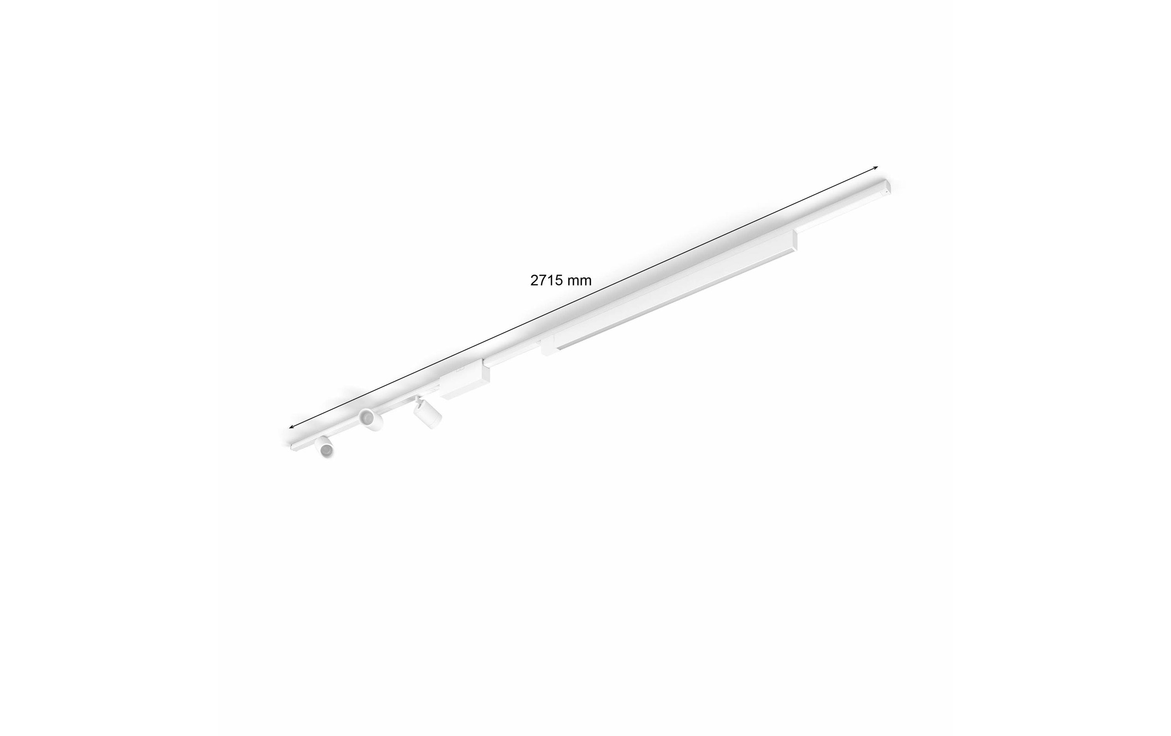 Philips Hue LED Wandleuchte »LED Schienenspot Perifo«, 4 flammig