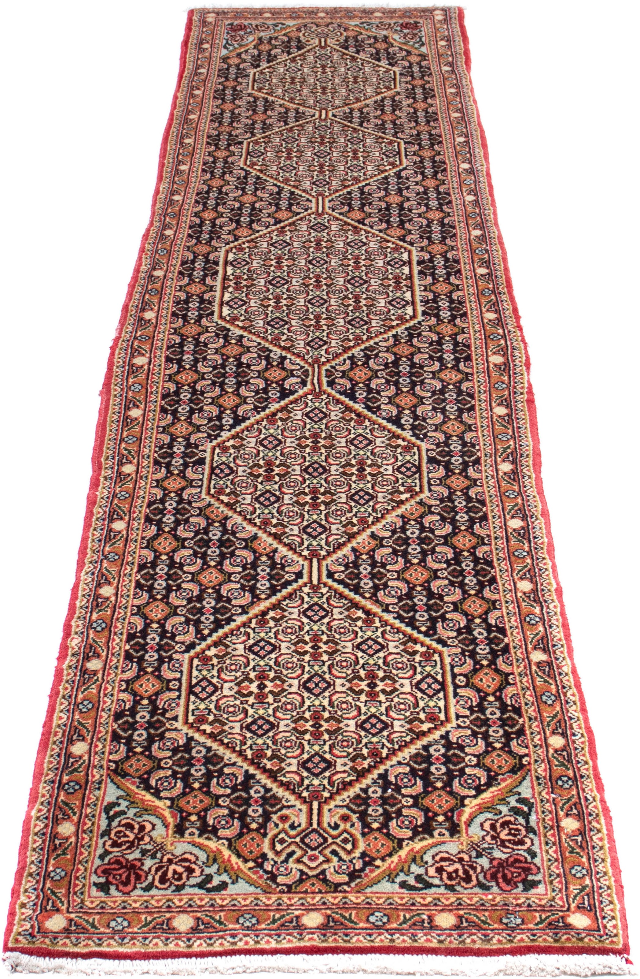 Image of morgenland Orientteppich »Perser - Classic - 252 x 51 cm - mehrfarbig«, rechteckig, 15 mm Höhe, Wohnzimmer, Handgeknüpft, Einzelstück mit Zertifikat bei Ackermann Versand Schweiz