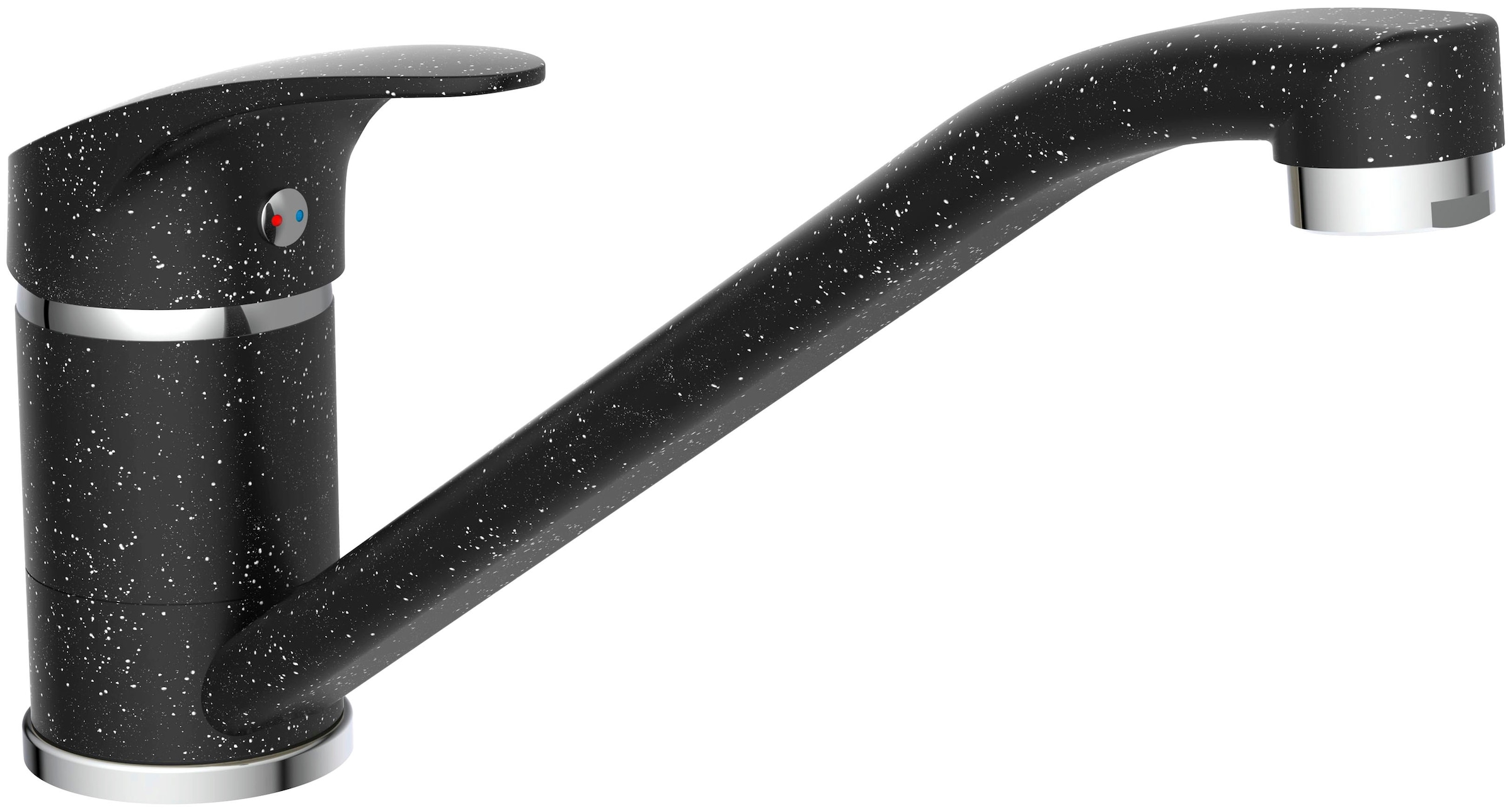 Image of Eisl Küchenarmatur "GRANIT Spültischarmatur" schwenkbarer Auslauf 360, Marken-Mischdüse für perfektes Strahlbild