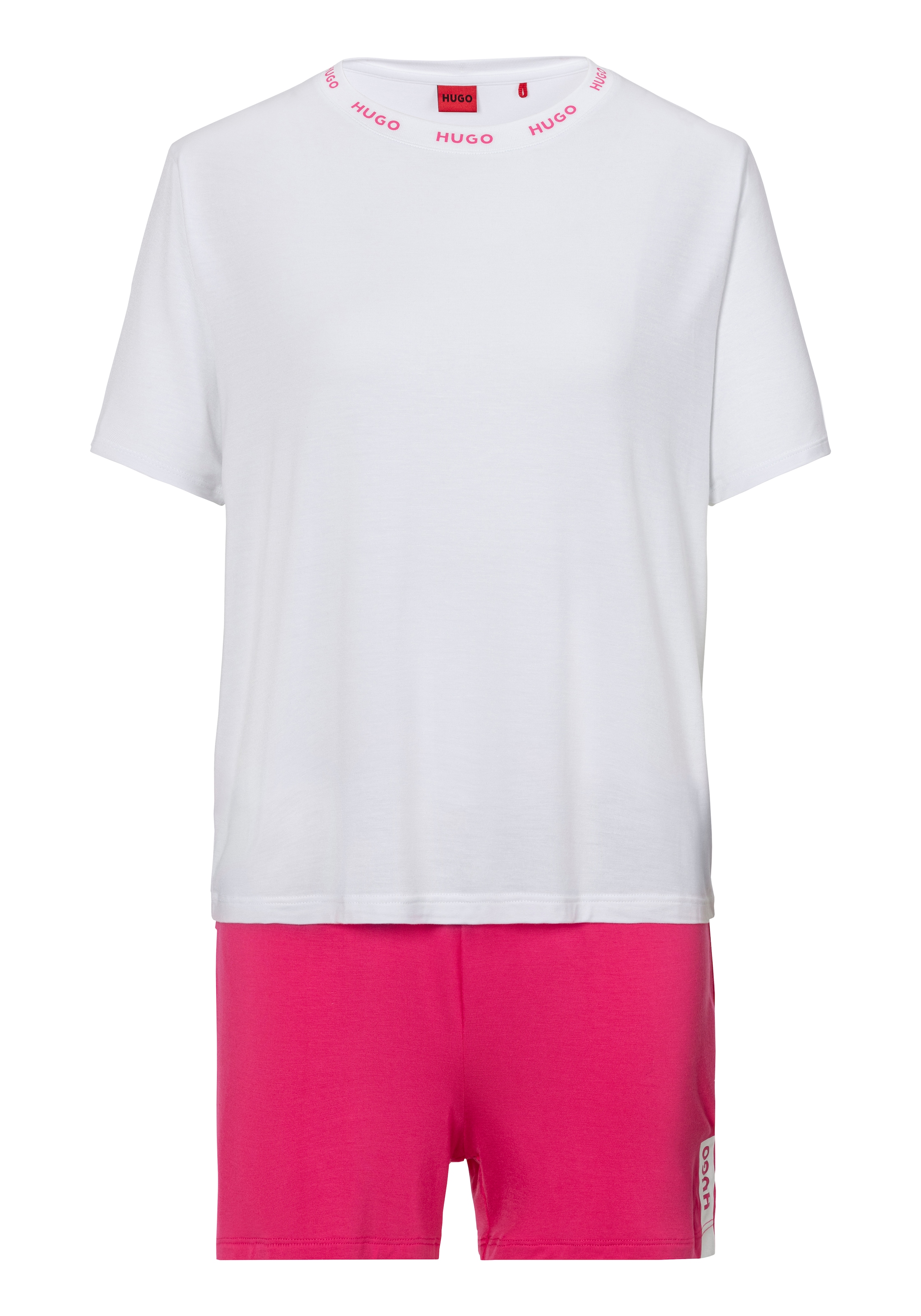 Pyjama »UNITE_SHORT SET 10247048 01«, (Set, 2 tlg.), besteht aus Shirt & Shorts