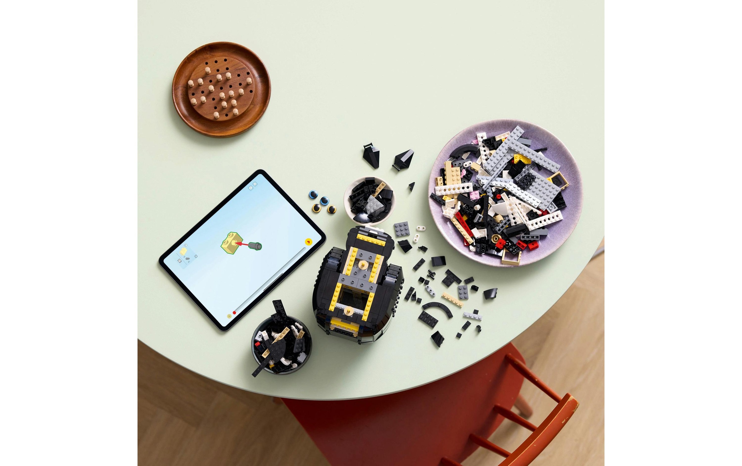 LEGO® Spielbausteine »Schwarz-weisse Katze«, (1710 St.)