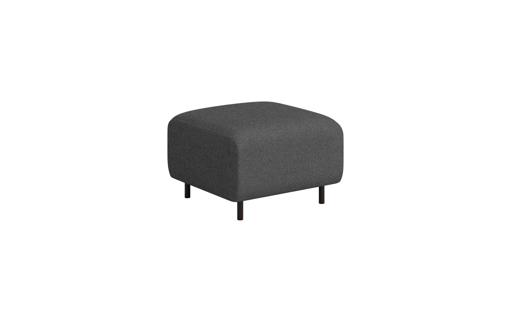 Home affaire Polsterhocker »ARROS klein mit Wellenunterfederung, Masse B/T/H: 70/70/46 cm«, passend zur Serie, in hochwertiger Verarbeitung