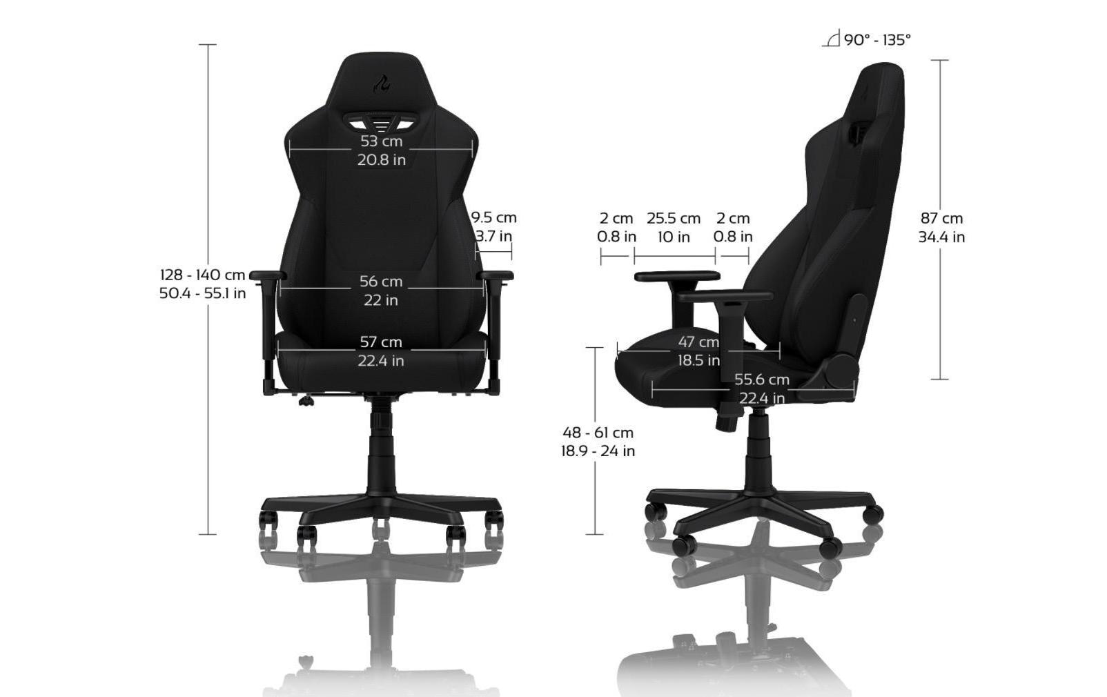 NITRO CONCEPTS Gaming Chair »S300 Schwarz«