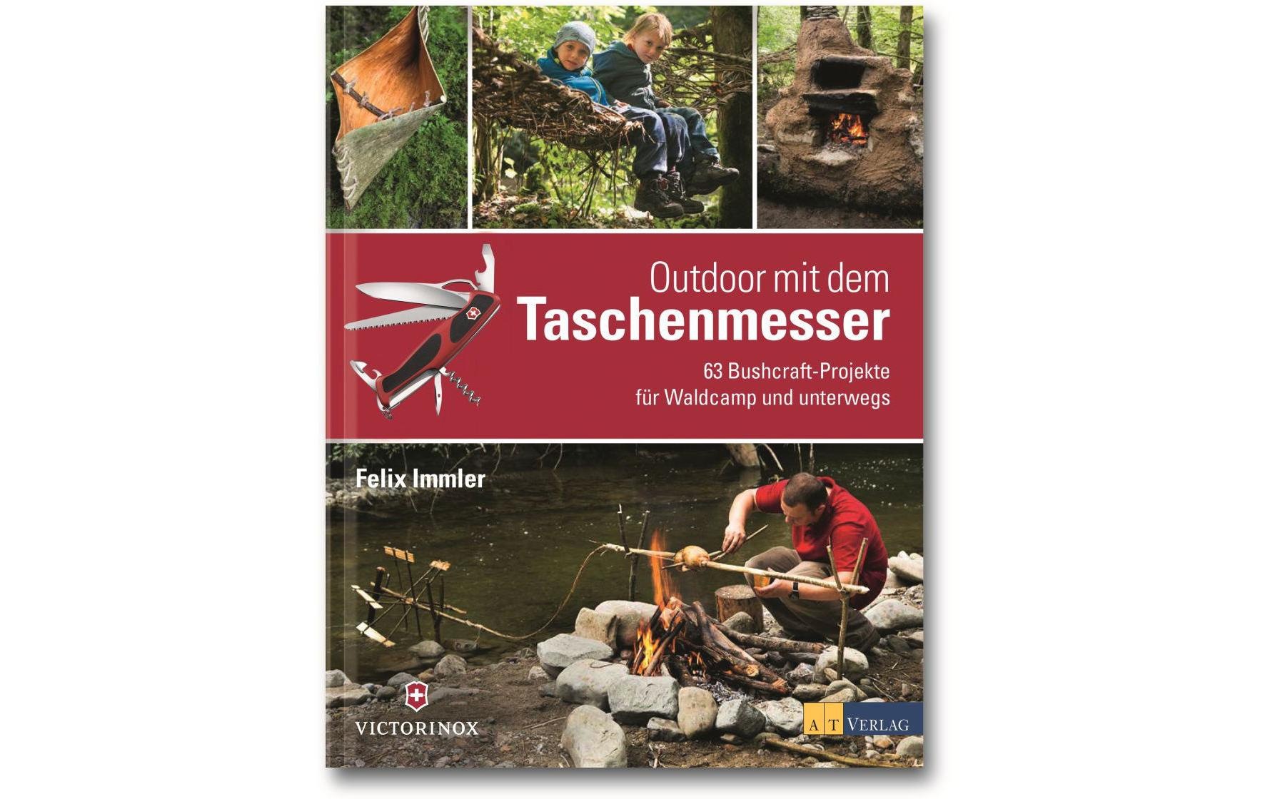 Image of Victorinox Buch »Guide Outdoor mit dem Taschenmesser: 63 Bushcraft-Projekte für Waldcamp und unterwegs« bei Ackermann Versand Schweiz