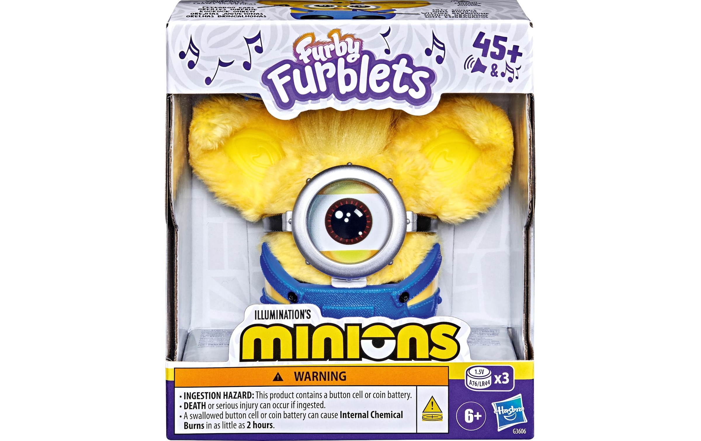   »Furby Funktionsplüsch Furblet Minions Interaktiv, Musikfunktion«