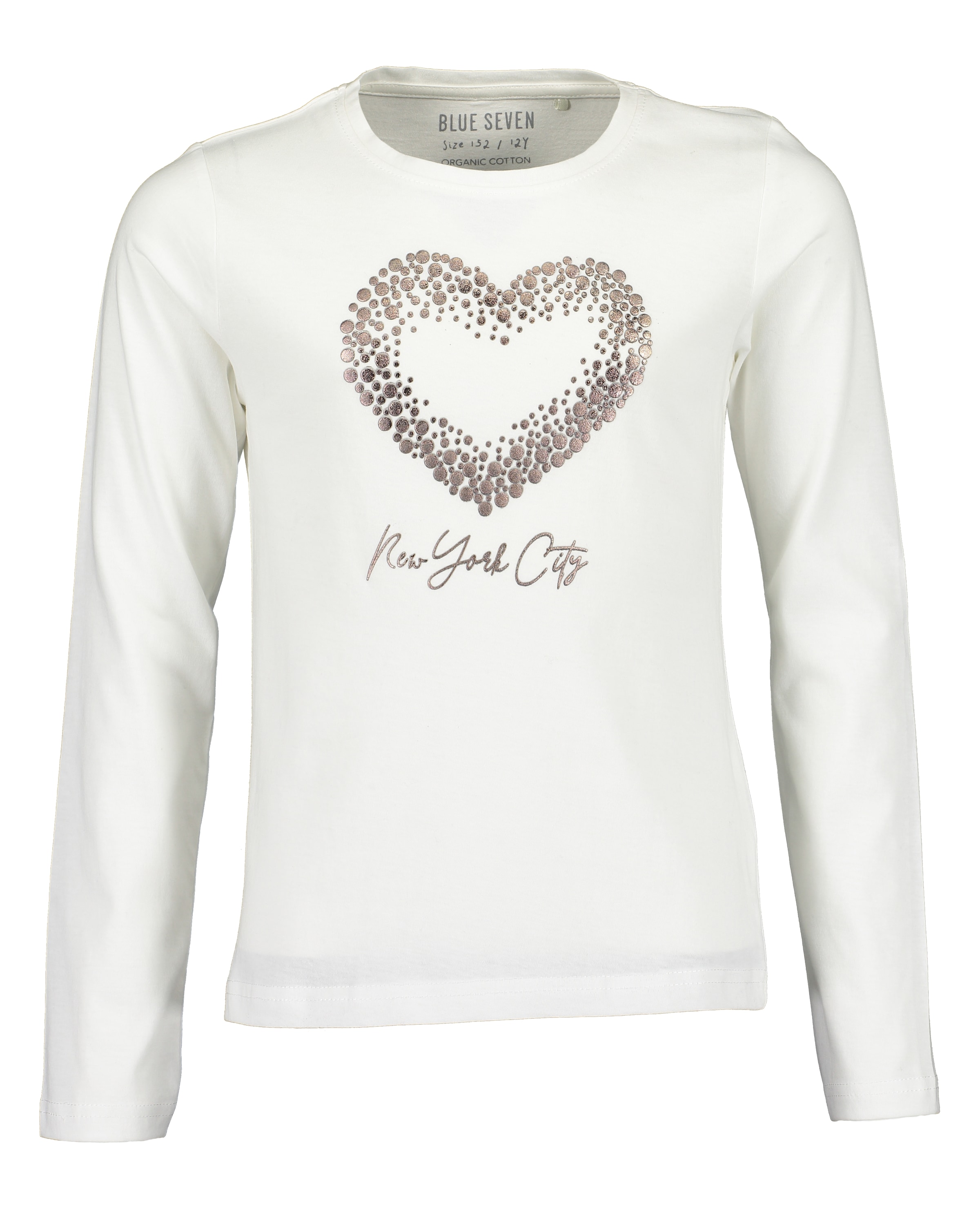 Blue Seven T-shirt à manches longues Packung, 2 cuis tlg. mit coolen Folienprints  im NYC-Design