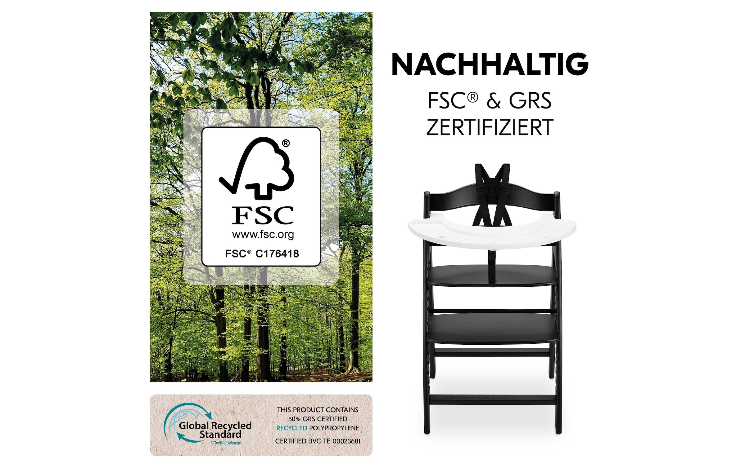 Hauck Hochstuhl »Arketa N Play«