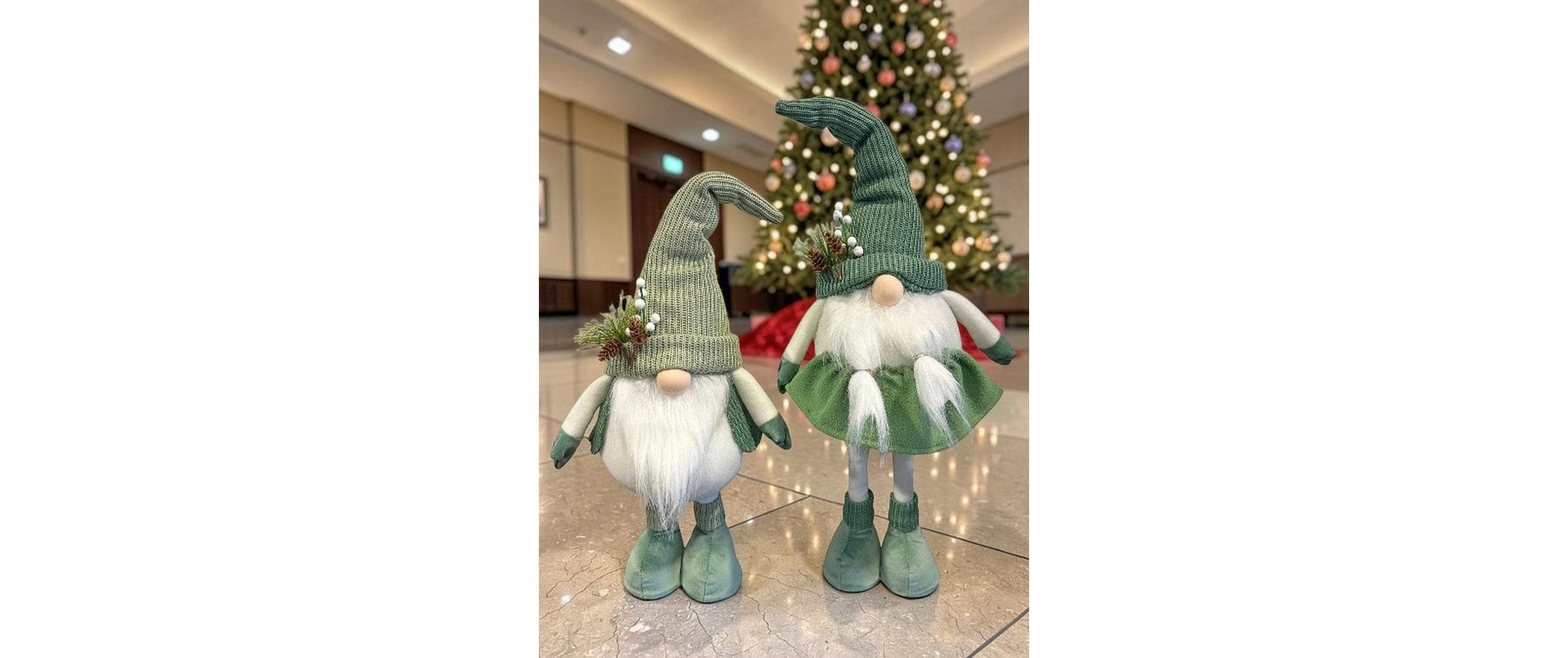 Dameco Lutin »Deko-Wichtel 17 x 19 x 50/60 cm, 2er Set«