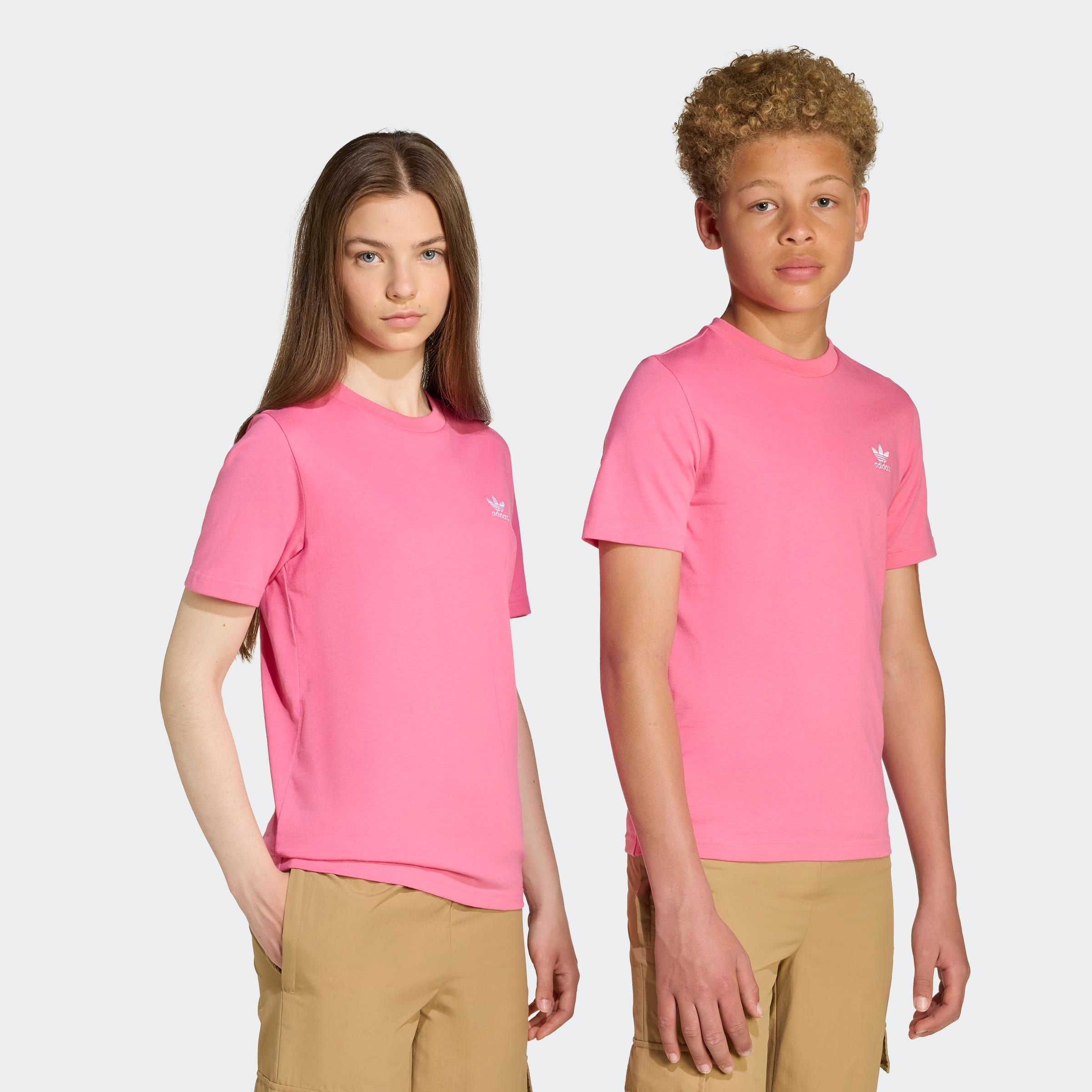 Image of adidas Originals T-Shirt "TEE" für Kinder und Teens, mit gerippten Details, mit Rundhalsausschnitt