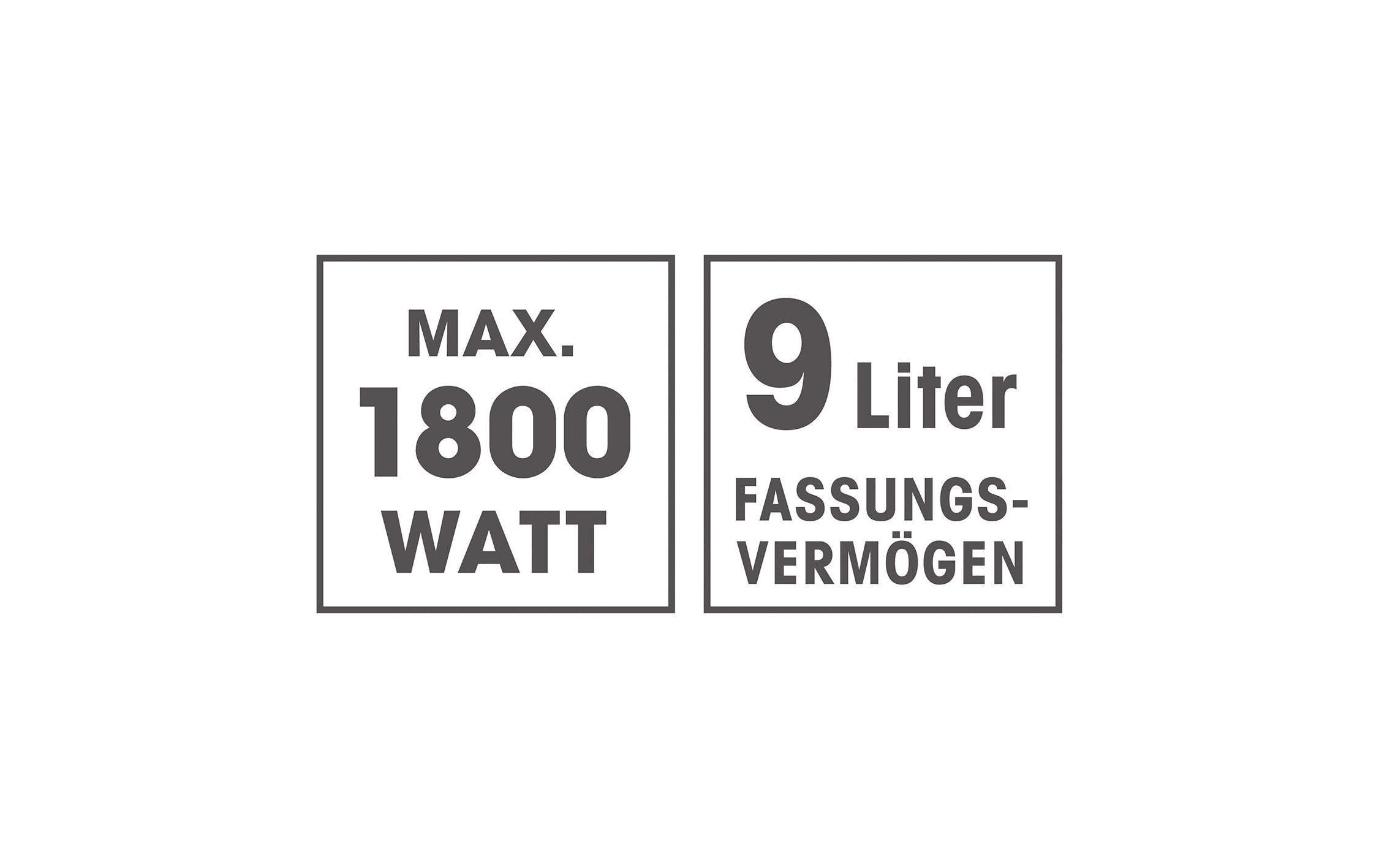 GOURMETmaxx Heissluftfritteuse »Digital 9in1 1800W 1 kg«, 1800 W